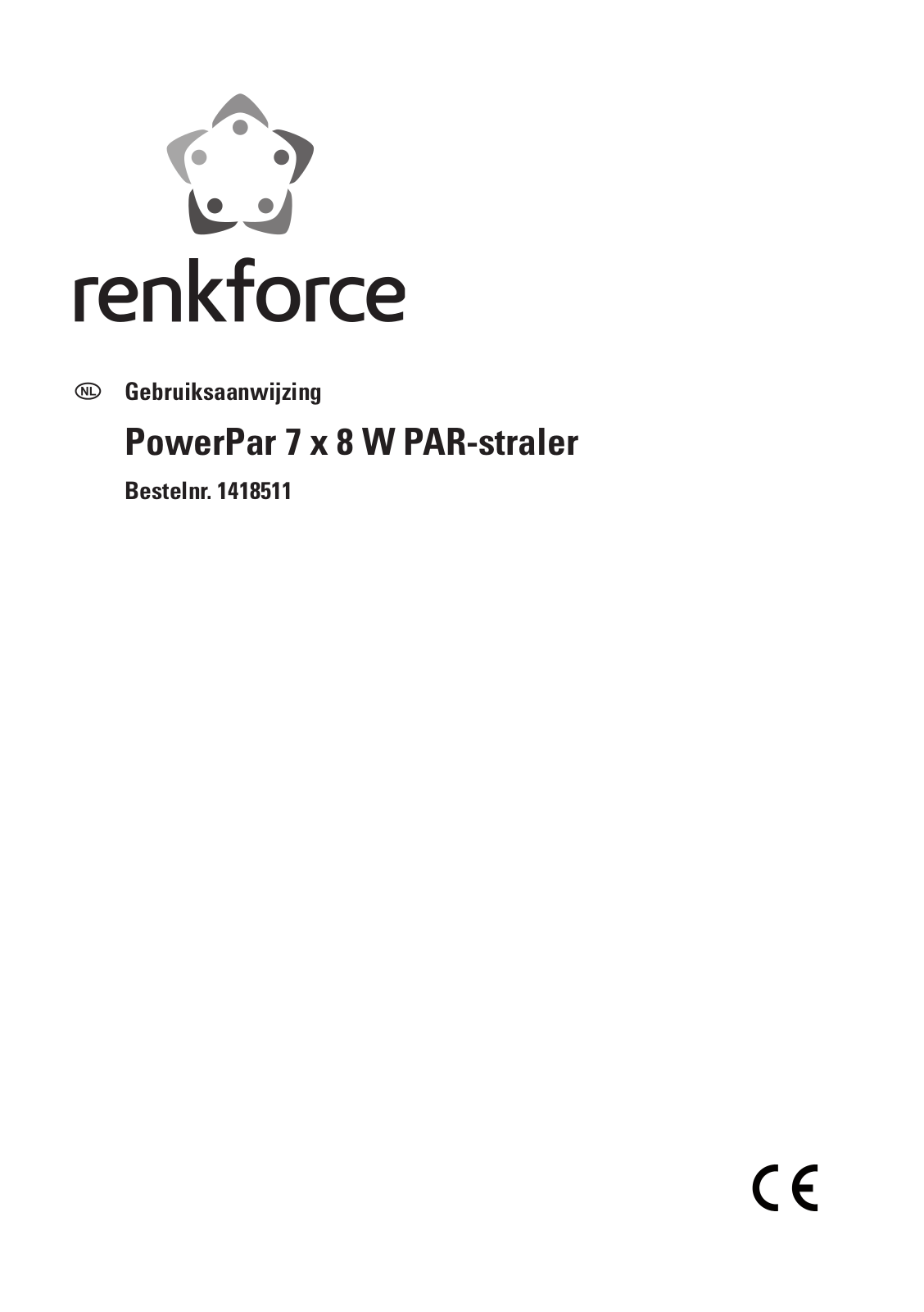 Renkforce 1418511 Operating Instructions