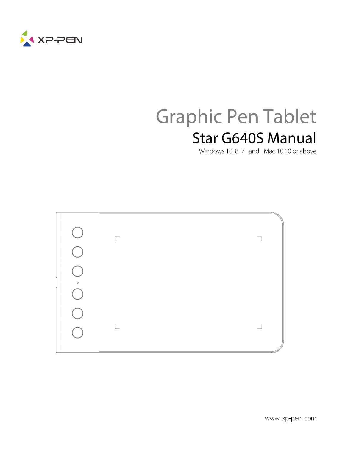 XP-PEN Star G640S User guide