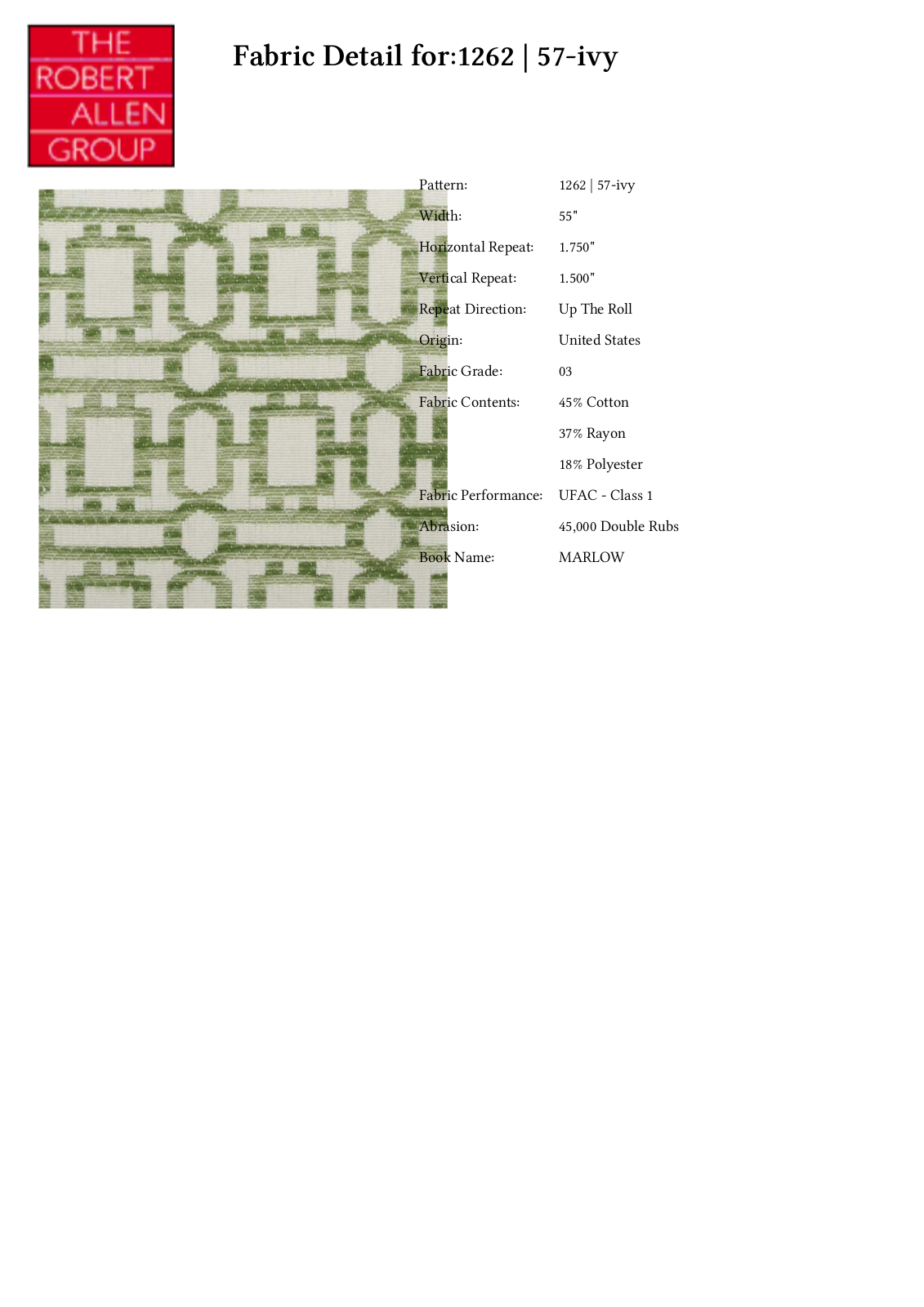 Duralee CRAL6673 Specifications - ManualMachine.com