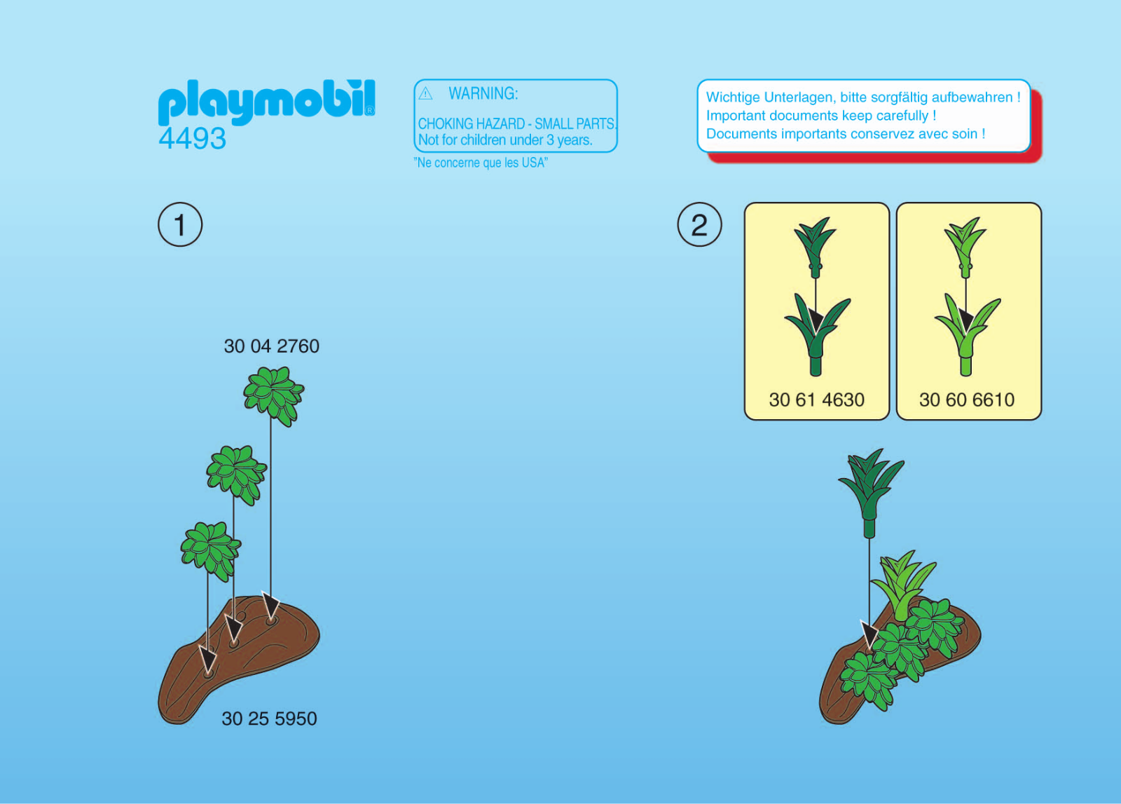 Playmobil 4493 Instructions