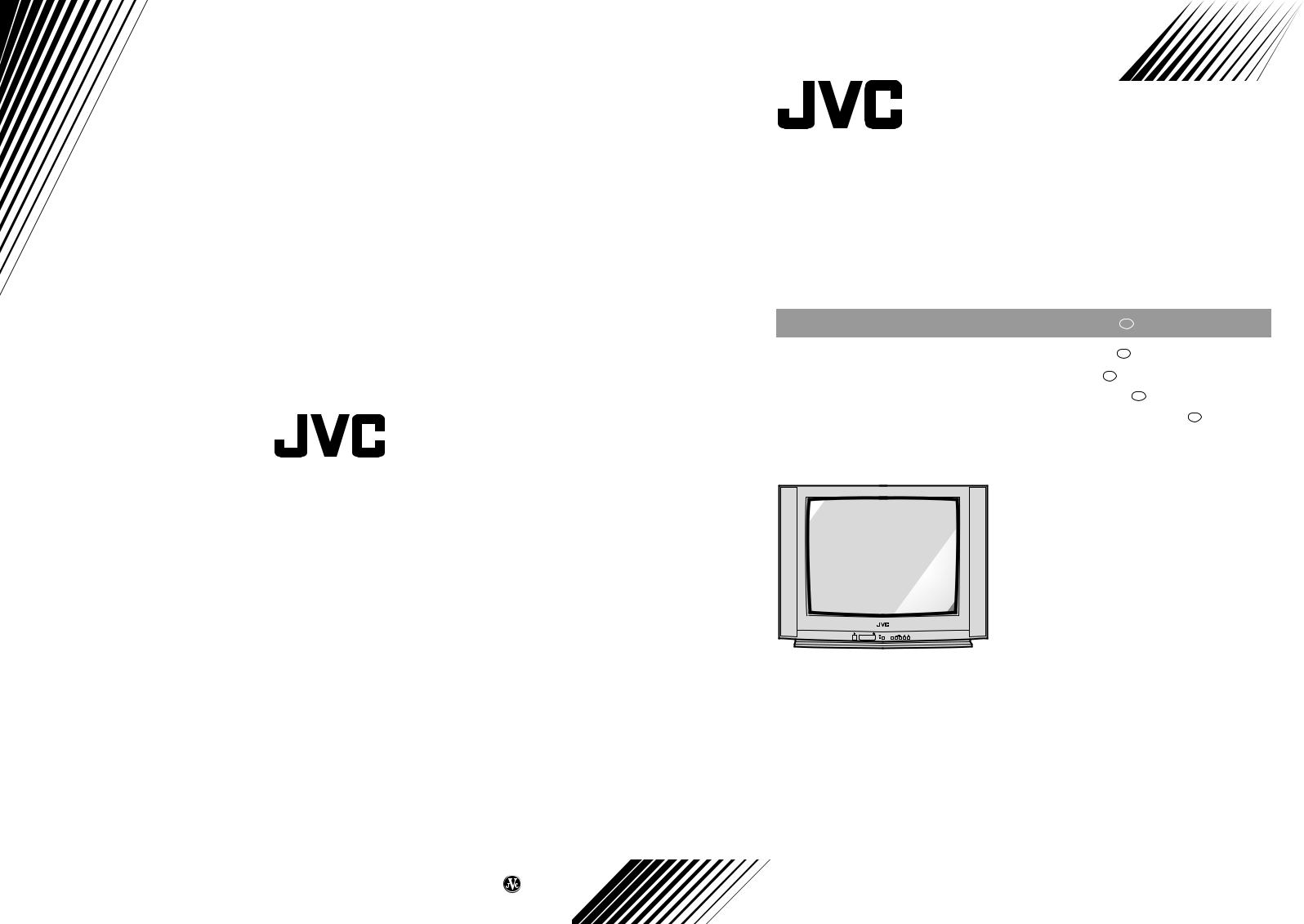 JVC AV-28BD5EKI/EKIS, AV-28BD5EP/EPS, AV-28BD5EE/EES Instruction Manual