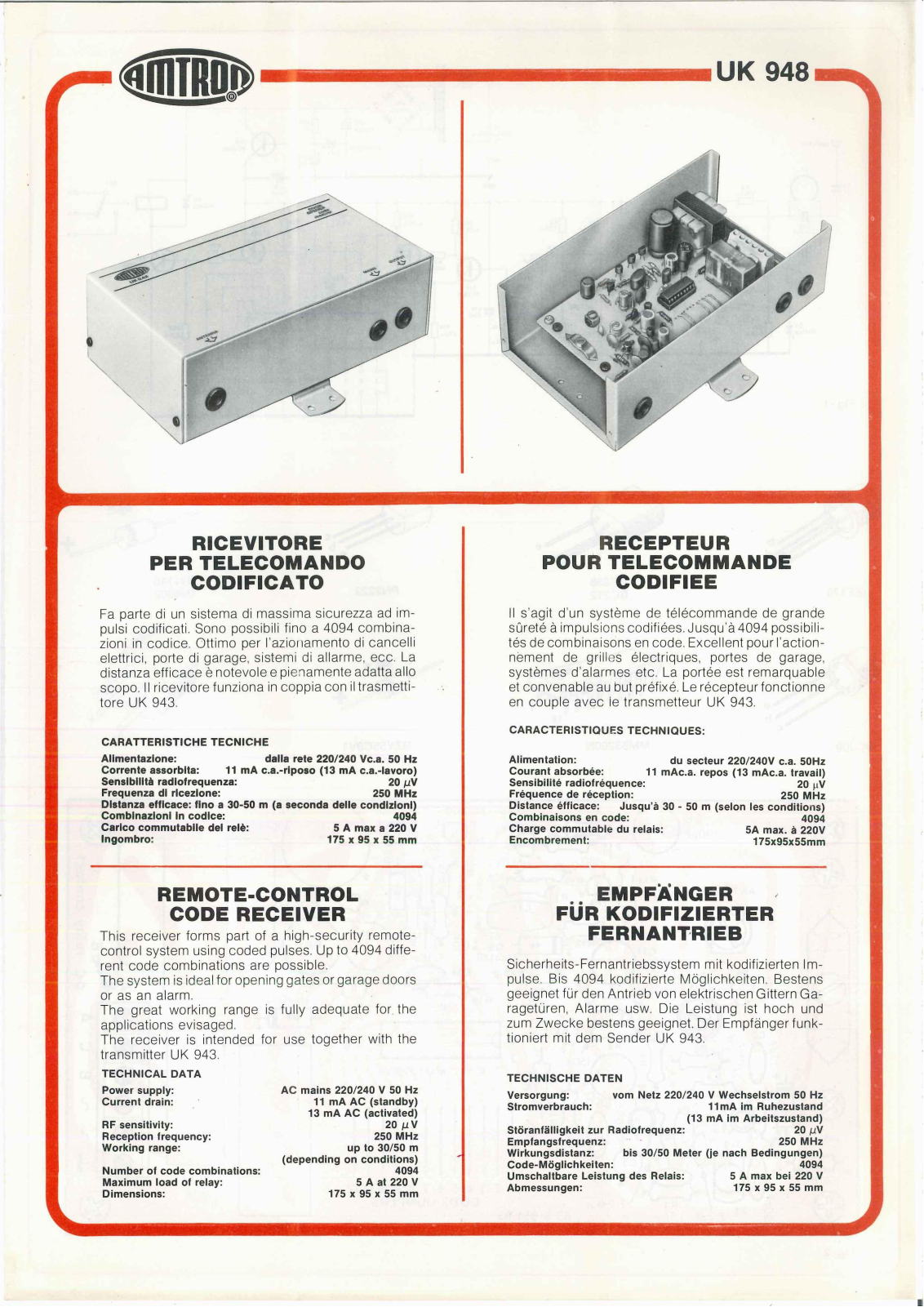 Amtron uk948 schematic