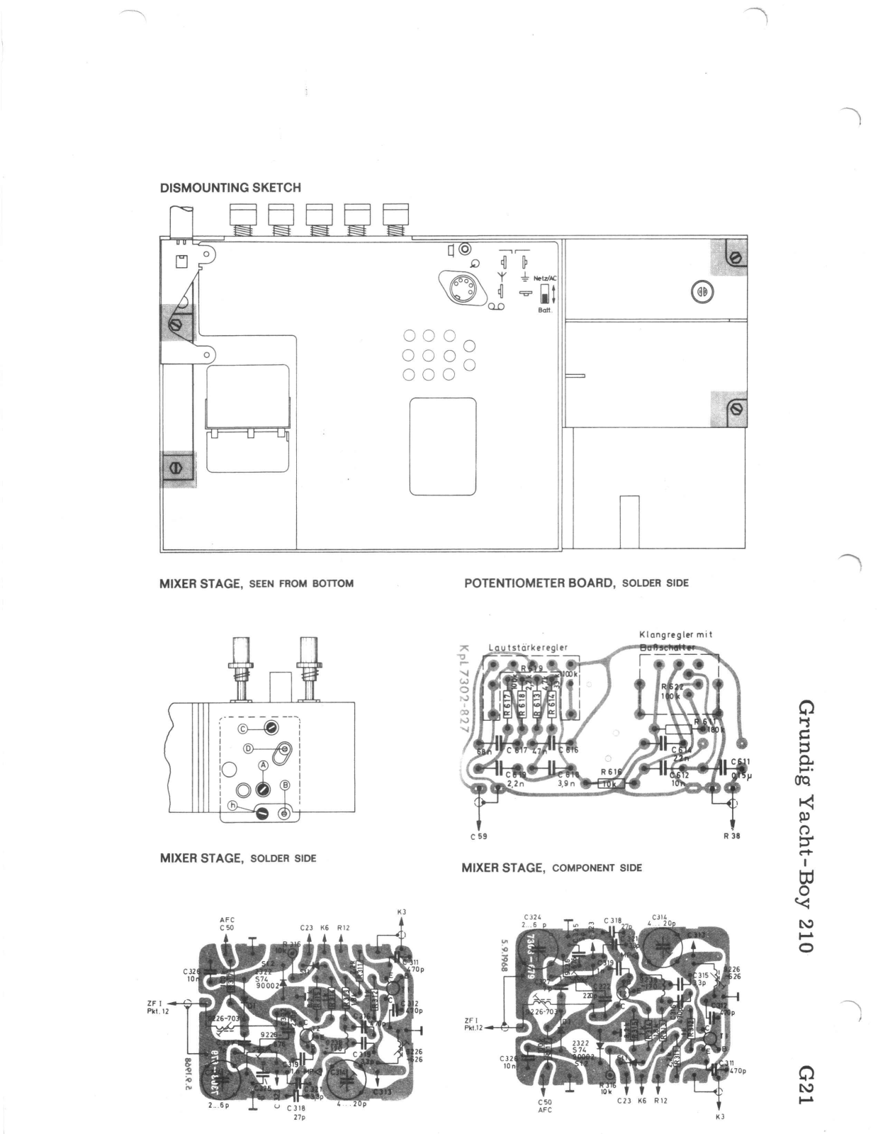 Grundig Yacht-Boy-210 Service Manual