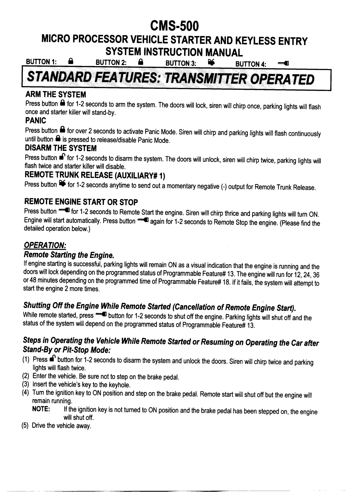 Cenmax Group CMXT509 Users Manual