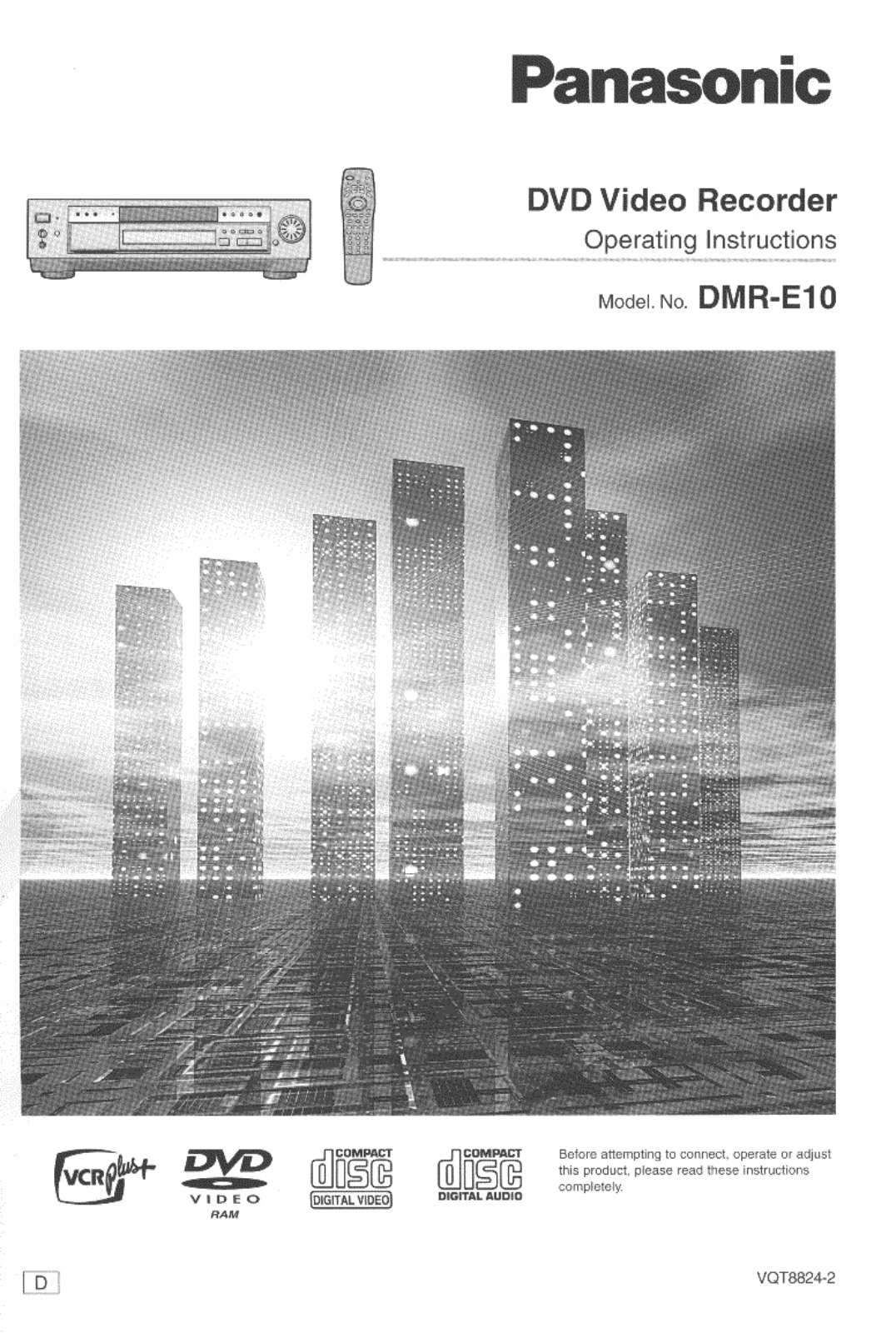 Panasonic DMR-E10 Operating Instruction