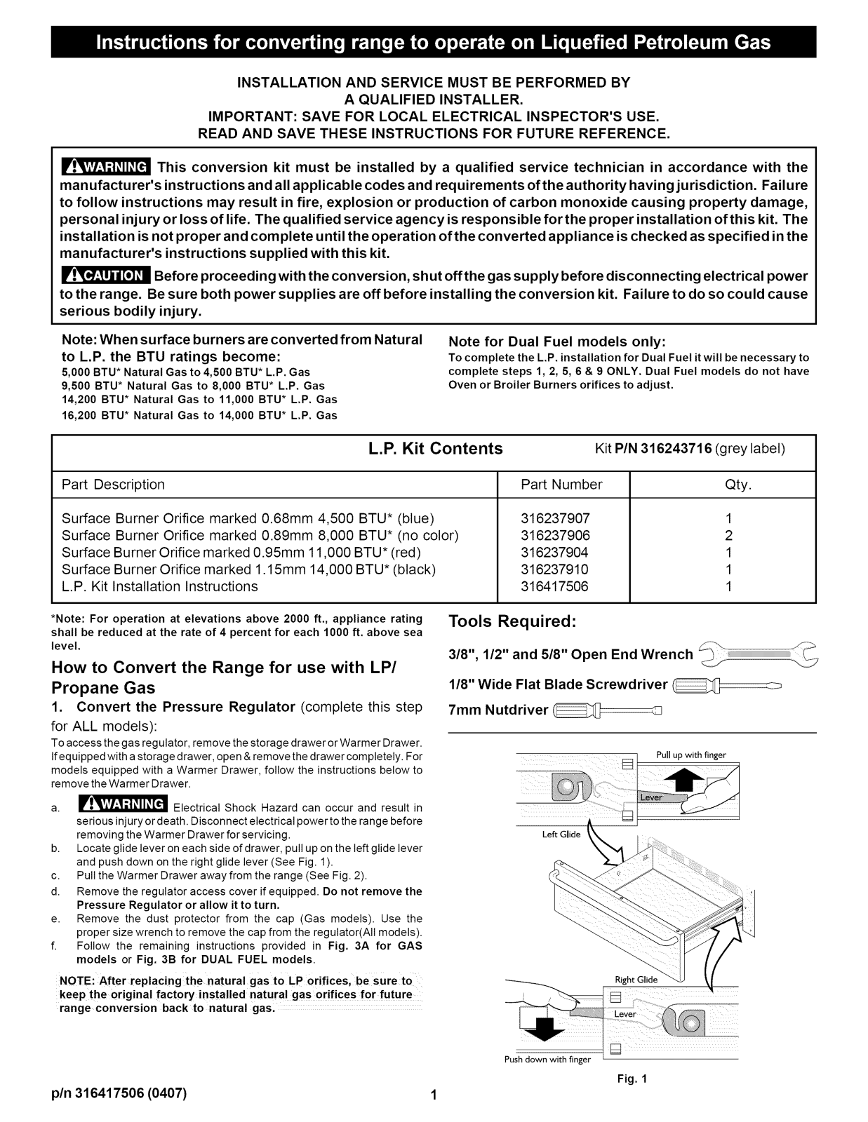 Kenmore 79078819404, 79078812404, 79078813408, 79079463603, 79079469600 Installation Guide - ManualMachine.com