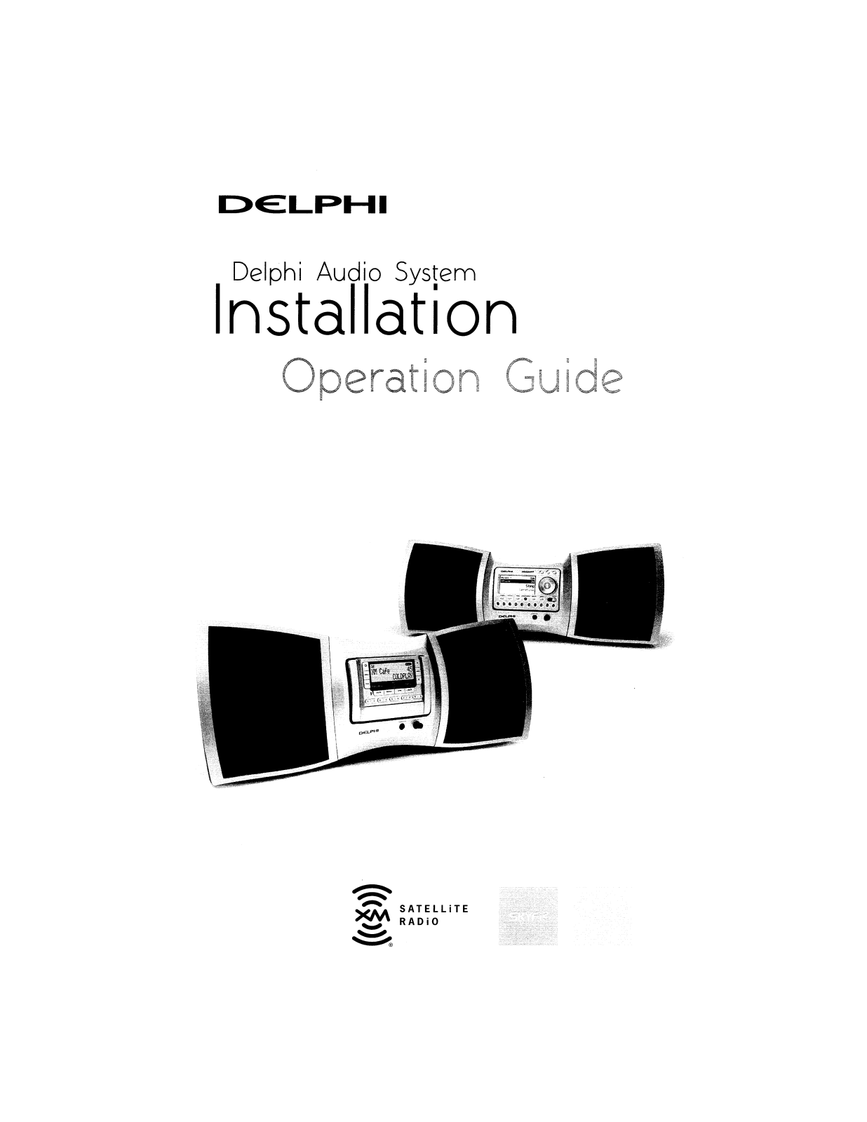 Delphi Roady XT Owner's Manual