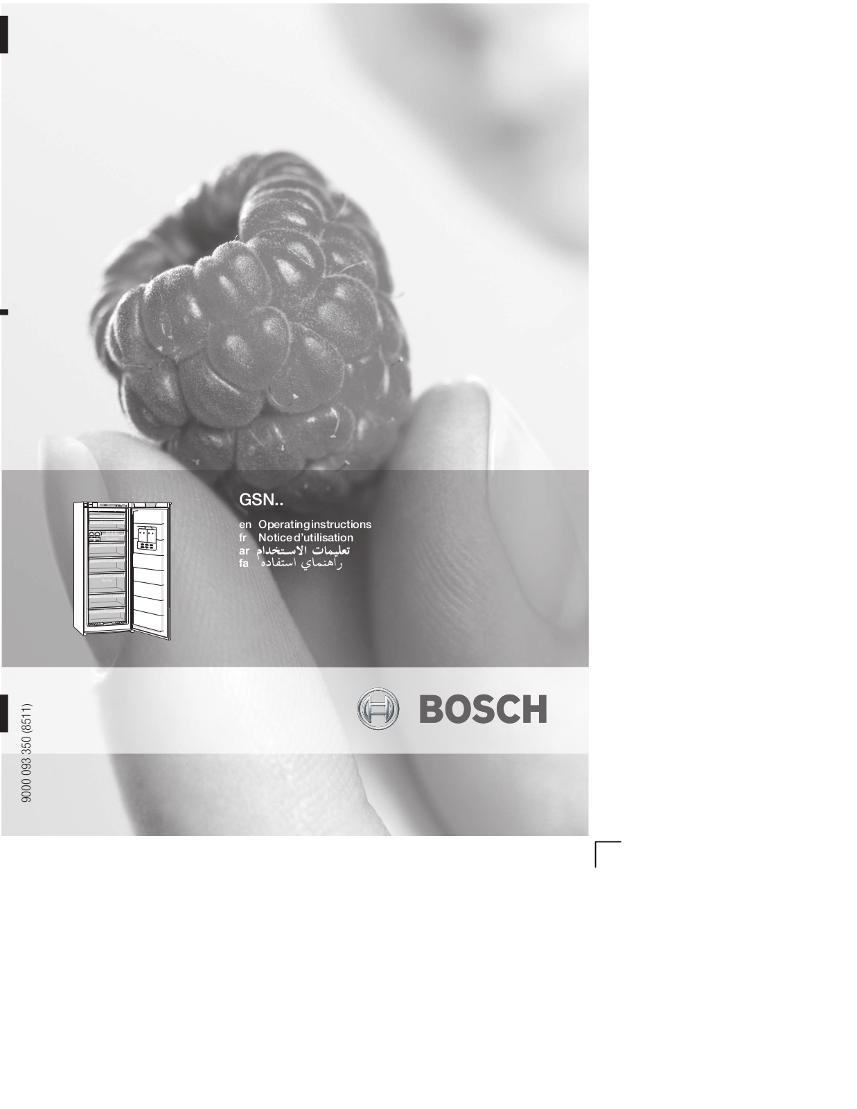 Bosch GSN32A10ME User Manual