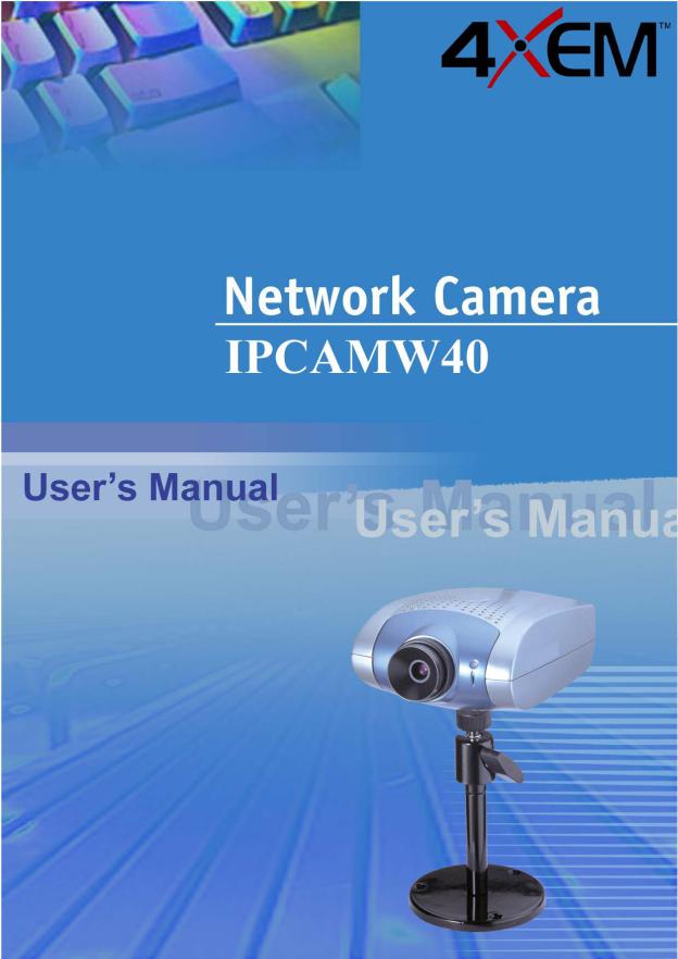 4XEM IPCAMW40 User Manual