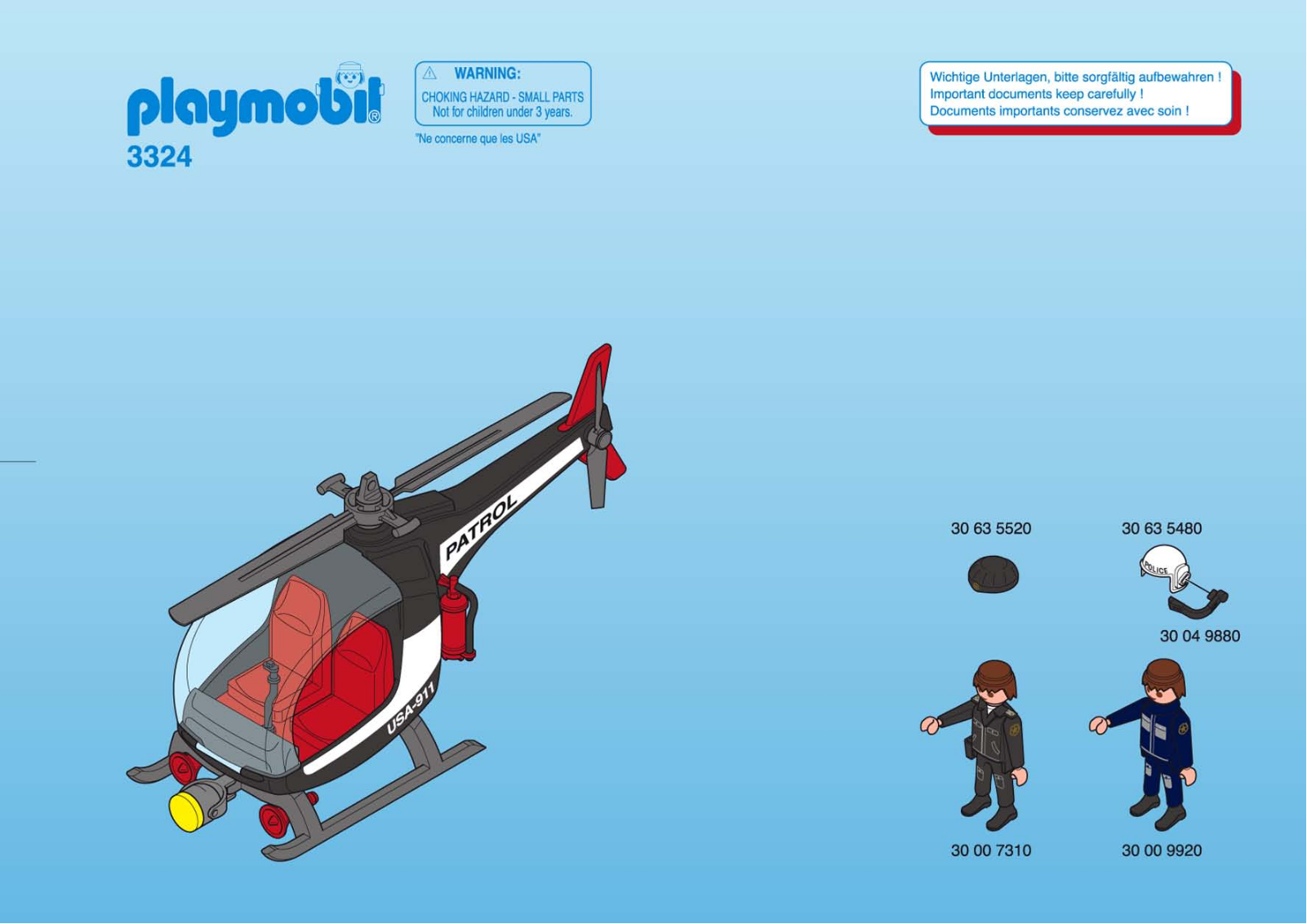 Playmobil 3324 Instructions