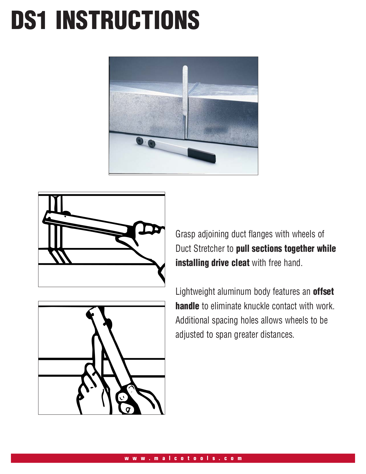 Malco DS1 User Manual