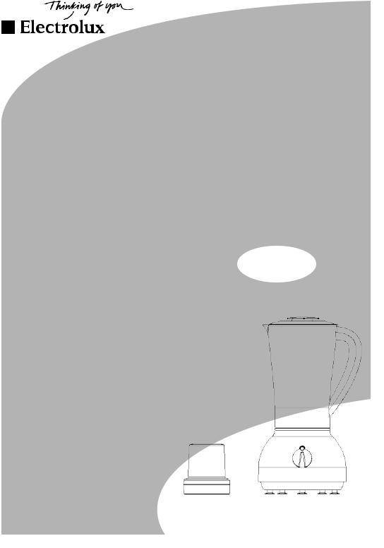 Electrolux EBR2000 Operating Instruction