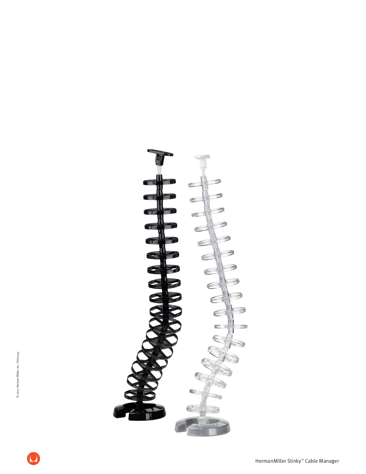 Herman Miller SLINKY CABLE MANAGER User Manual