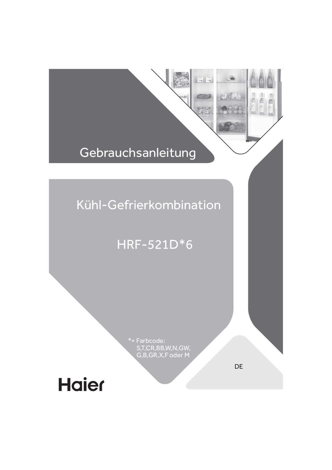 Haier HRF-521DS6 Service Manual