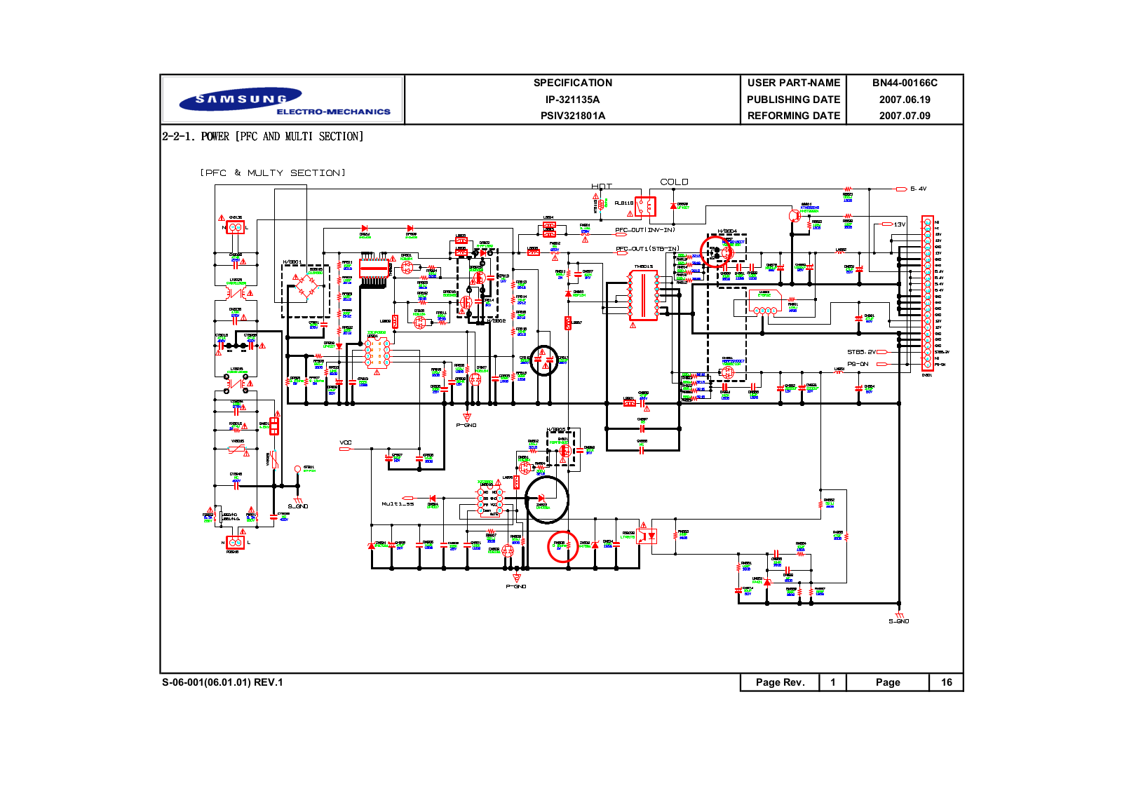 SAMSUNG BN44-00166C schematic