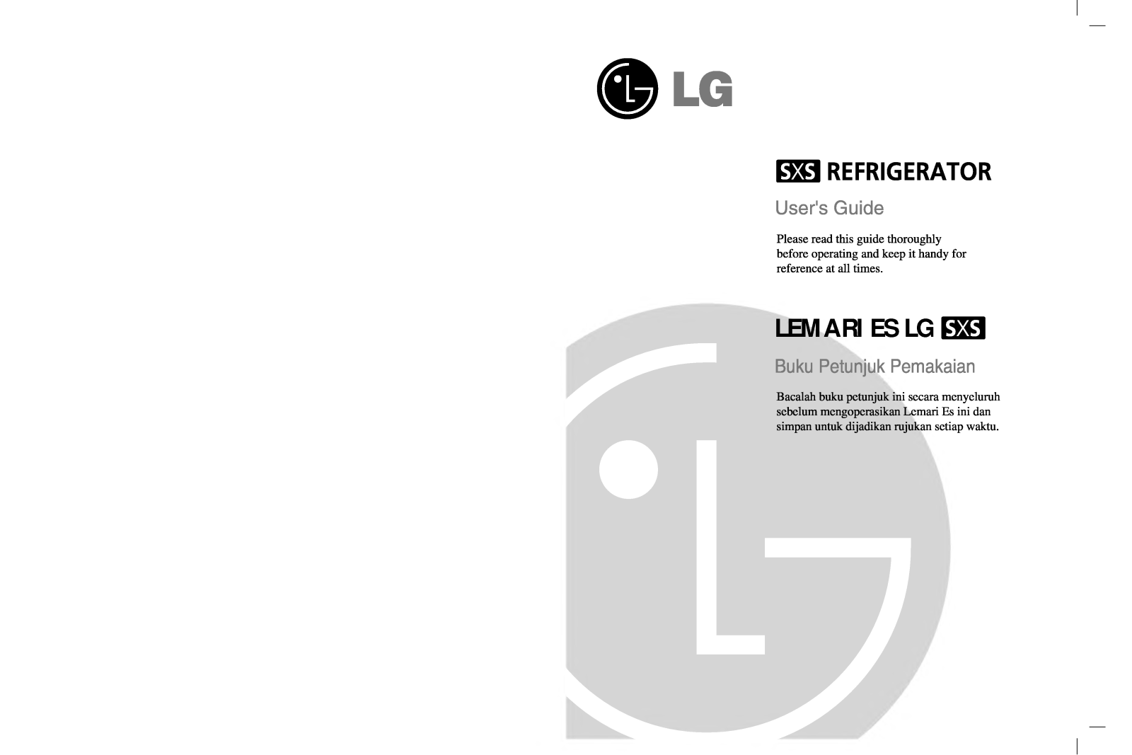 LG LR-B207EC User Manual