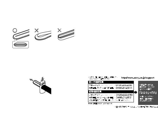 Sony MDR-NX3 User Manual