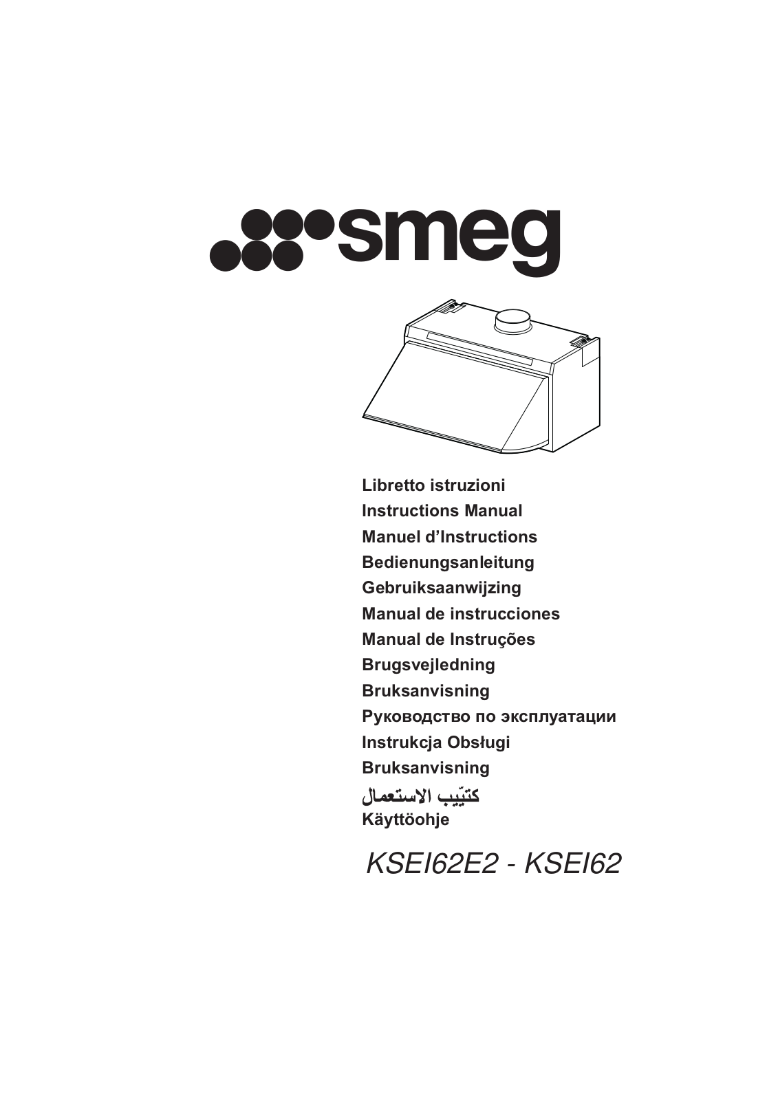 Smeg KSEI62E2 User manual