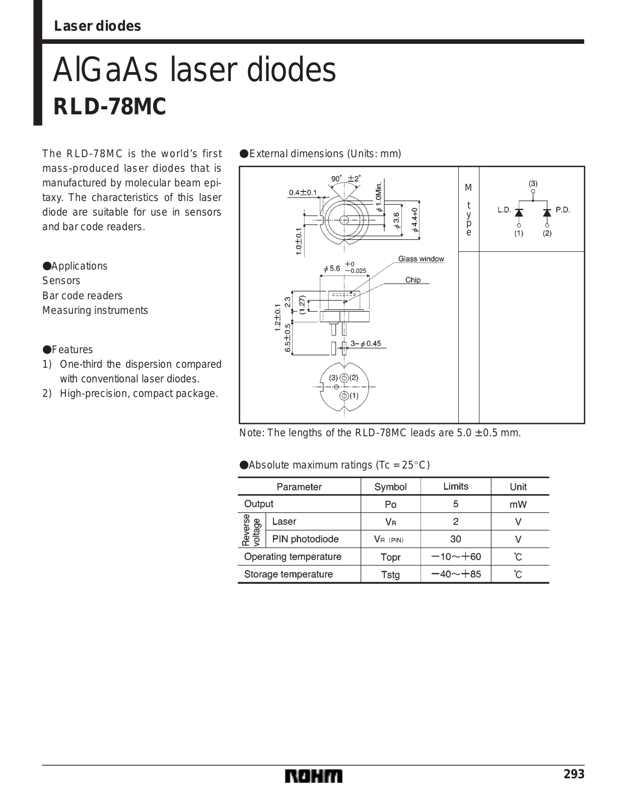 Rainbow Electronics RLD-78MC User Manual