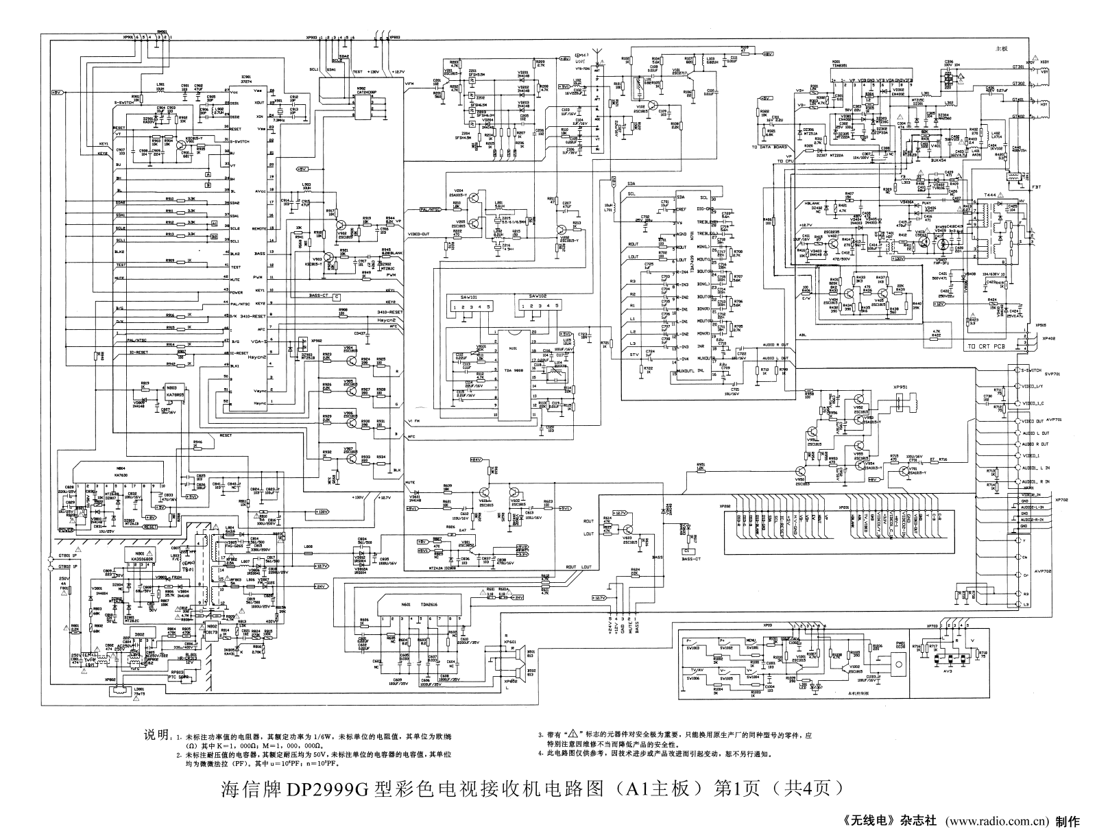 Hisense DP2999G Schematic