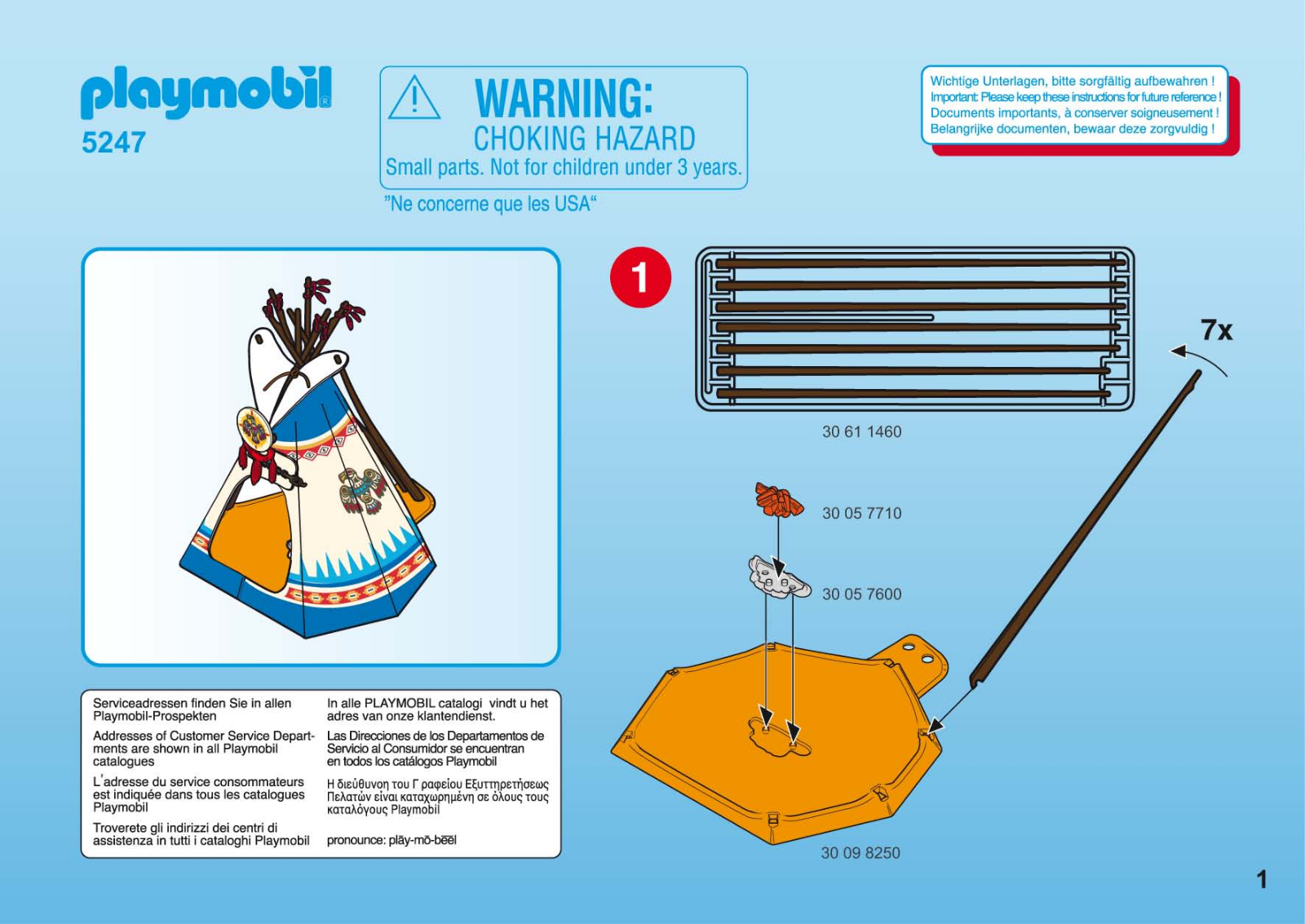 Playmobil 5247 Instructions