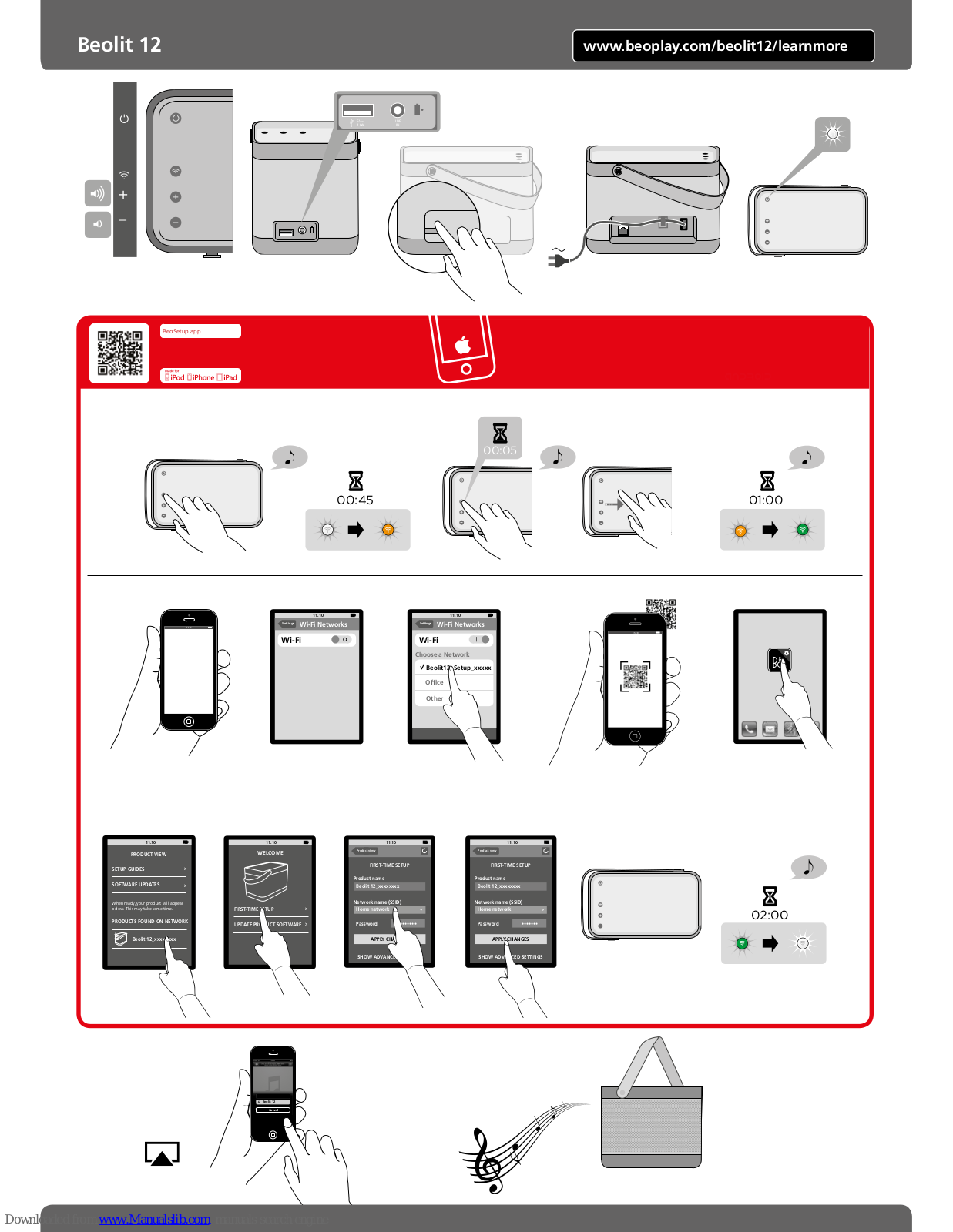 BeoPlay Beolit 12 Quick Manual - ManualMachine.com