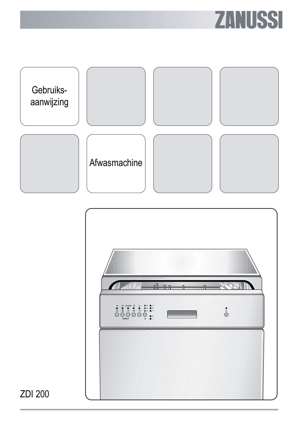 Zanussi ZDI200X, ZDI200N User Manual