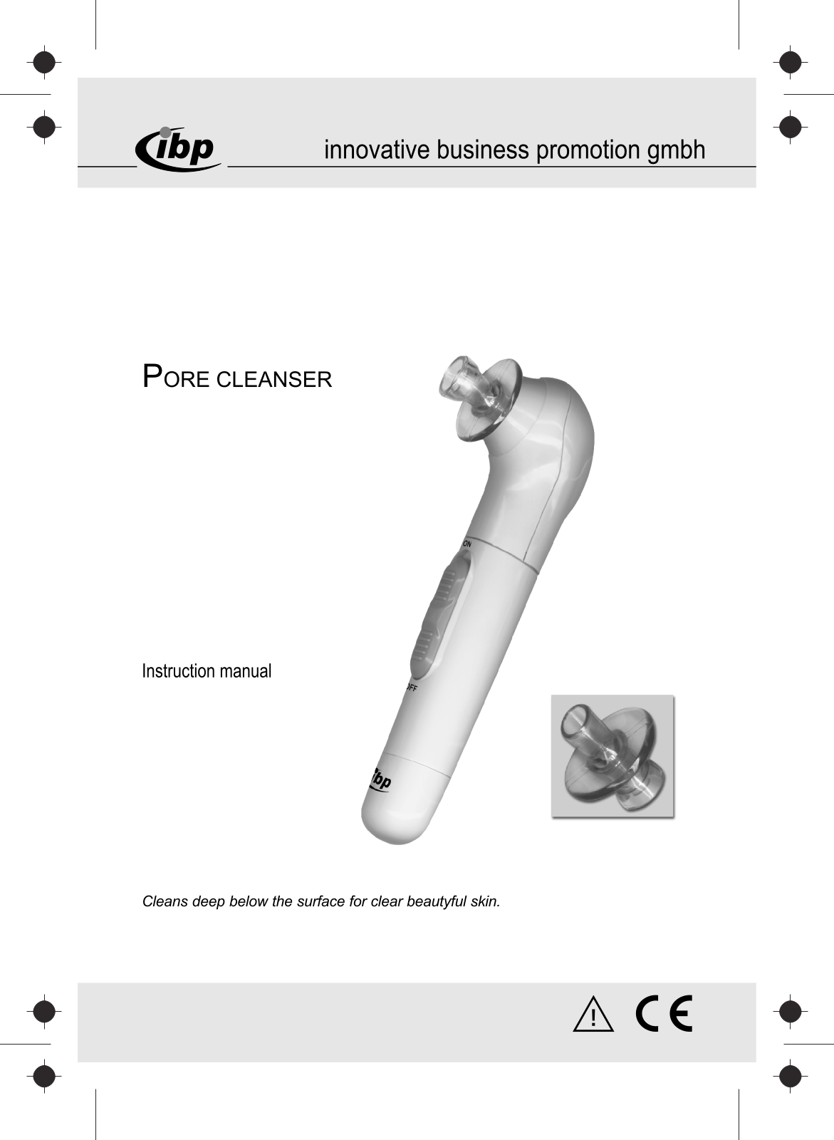 Ibp PORE CLEANSER User Manual