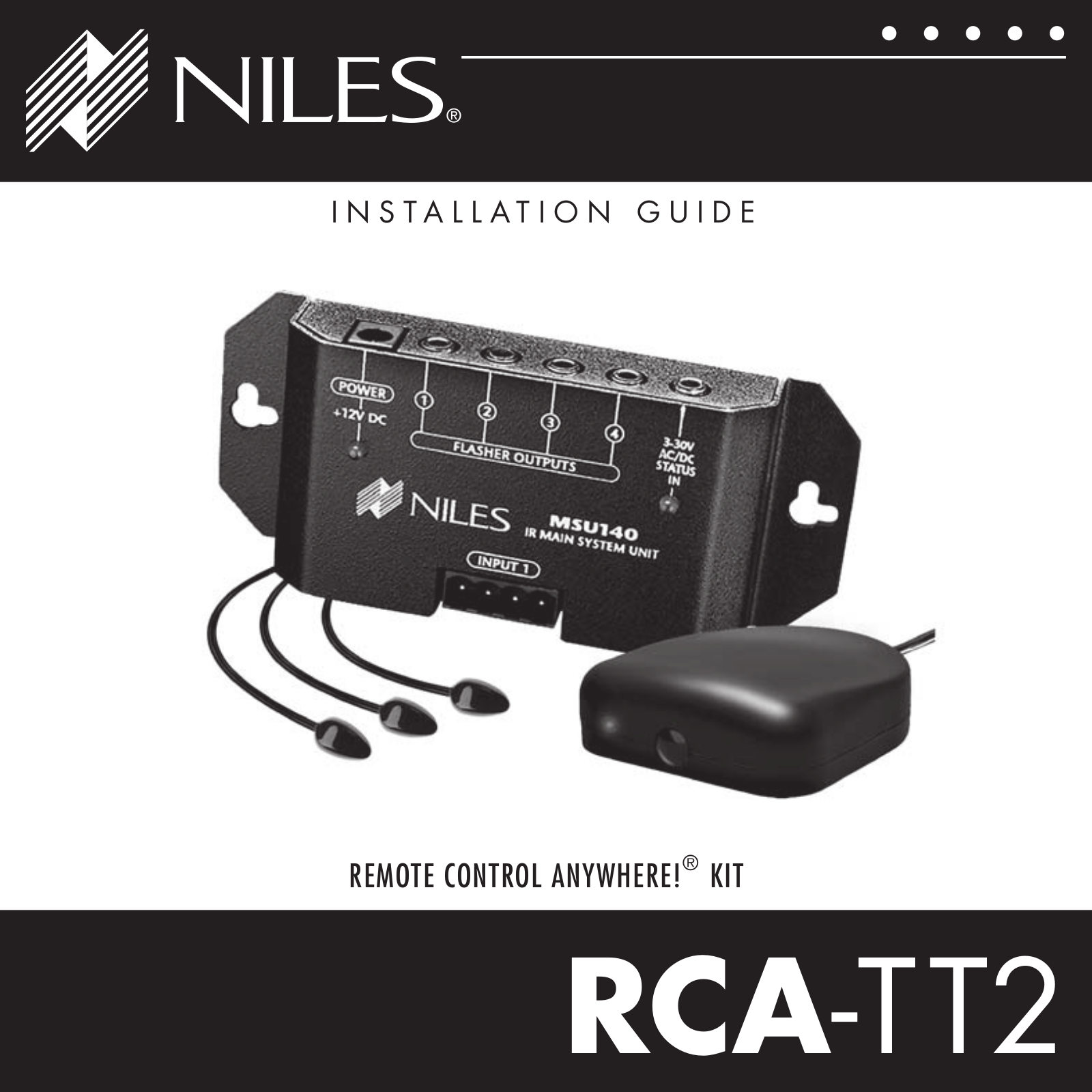 Niles Audio RCA-TT2 User Manual