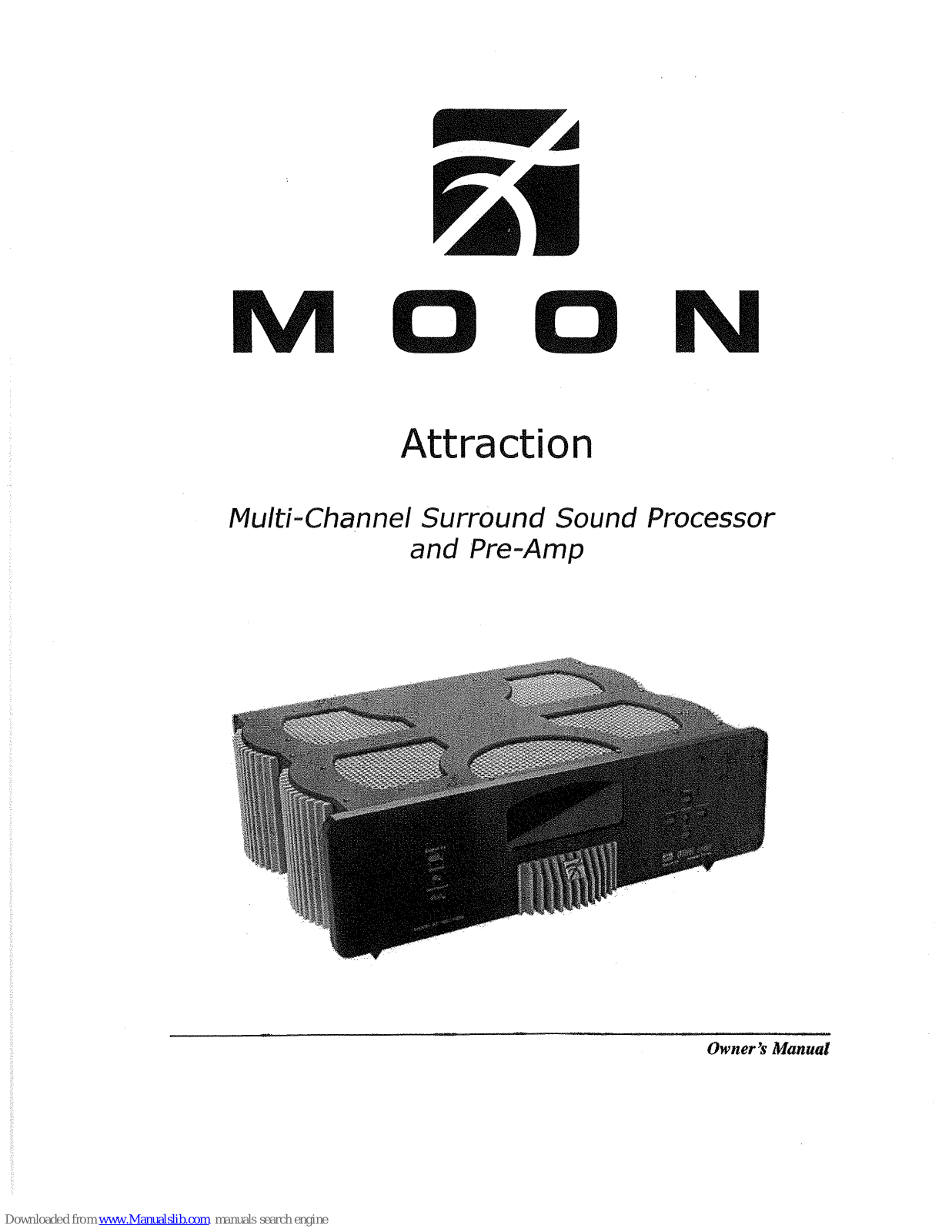 moon attraction Owner's Manual