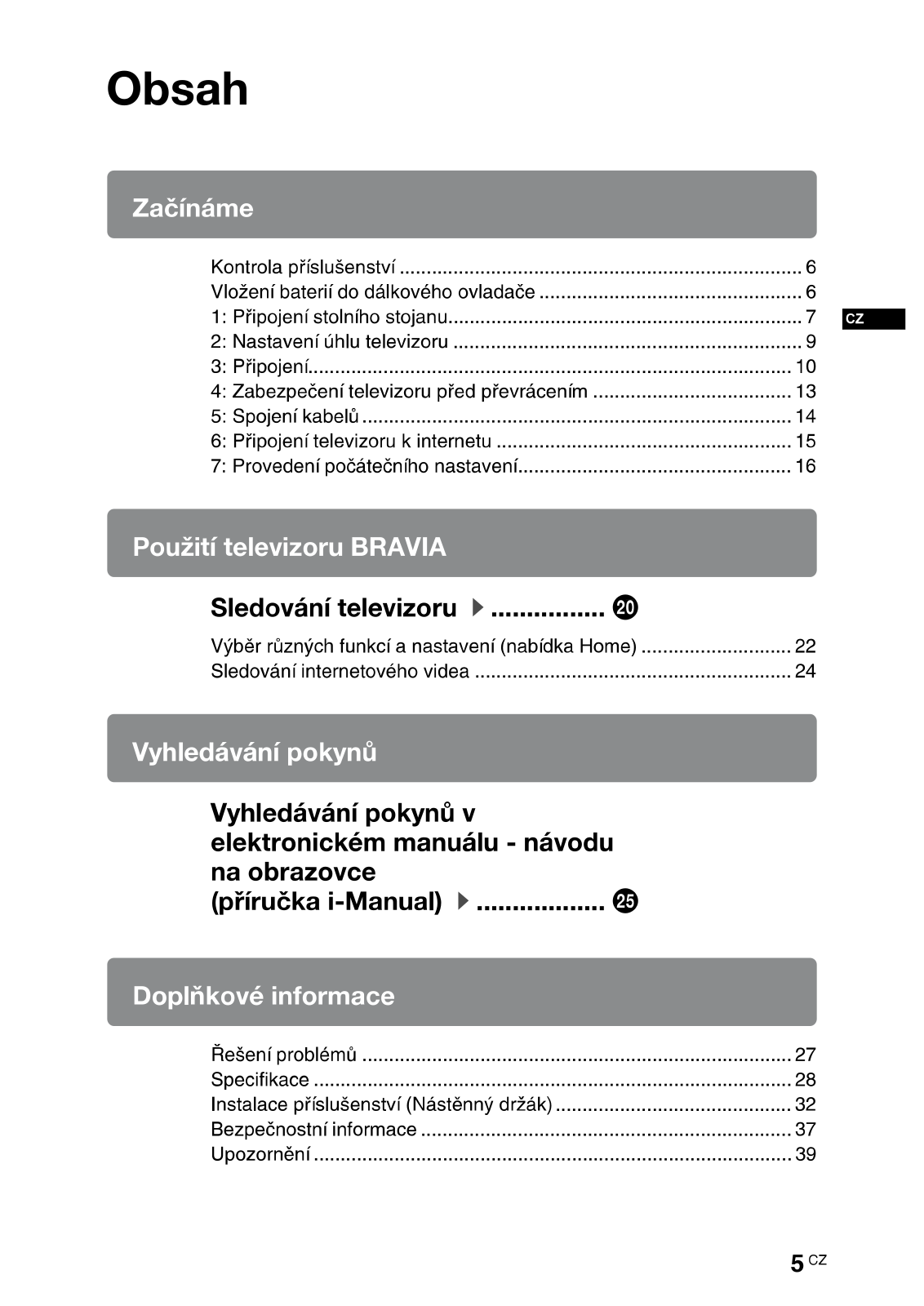 Sony KDL-22EX555 User Manual