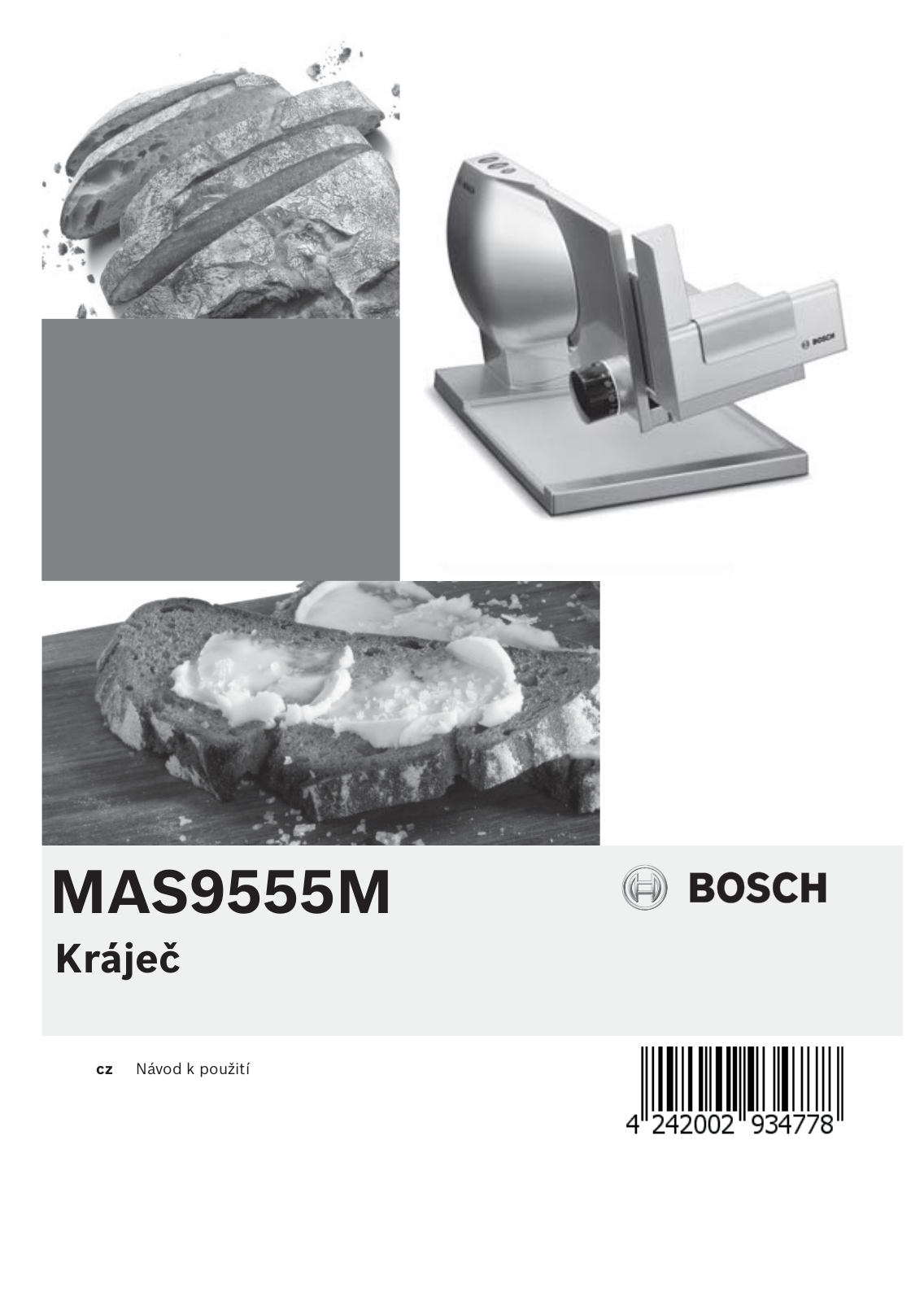 Bosch MAS9555M User Manual