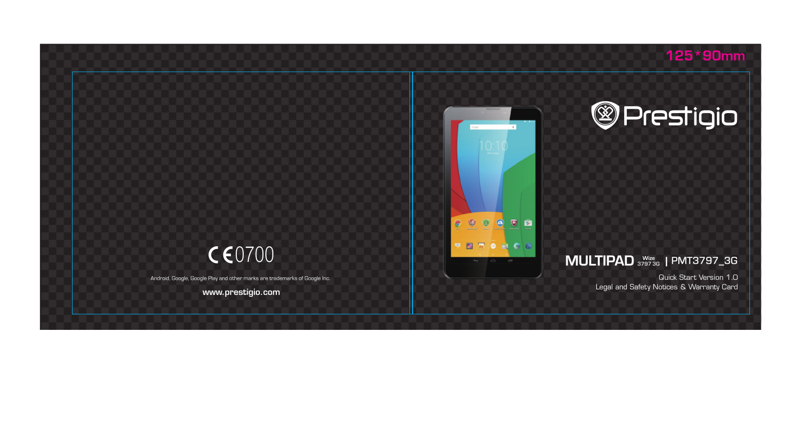 Prestigio MultiPad PMT3797 3G User Manual