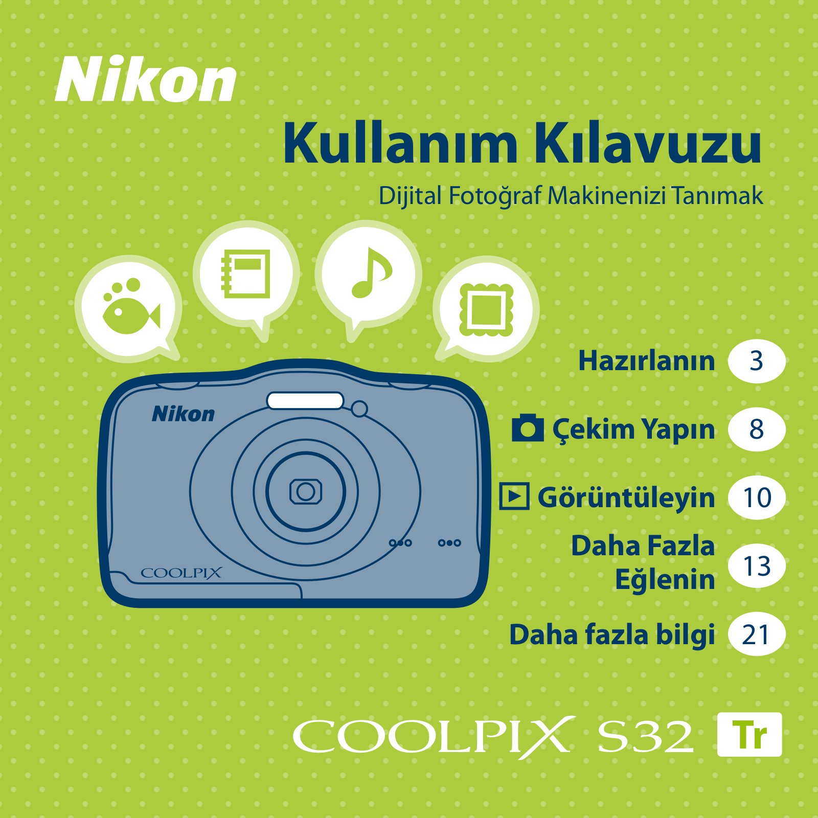 Nikon COOLPIX S32 User guide