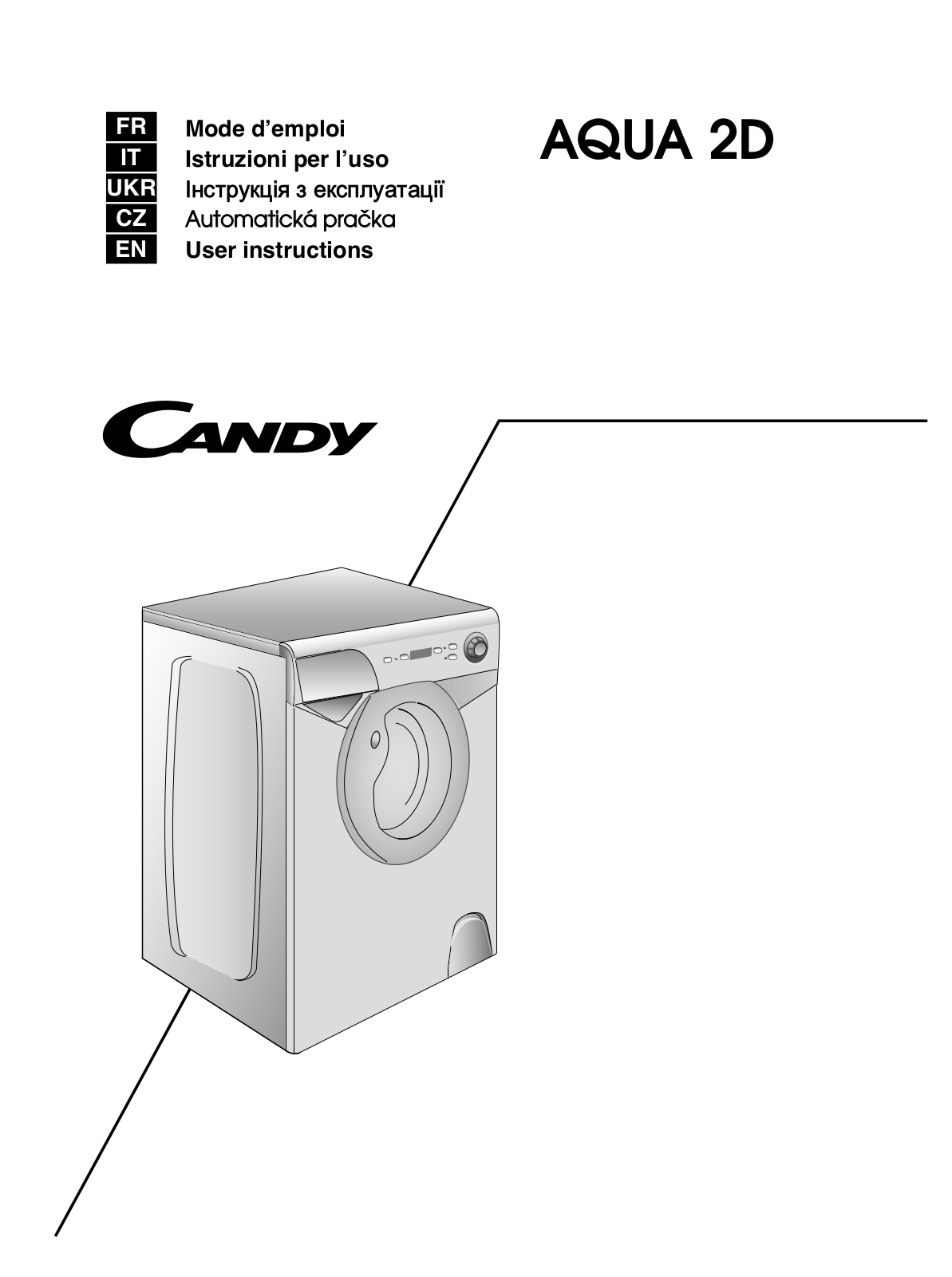 Candy 1042 DS User Manual
