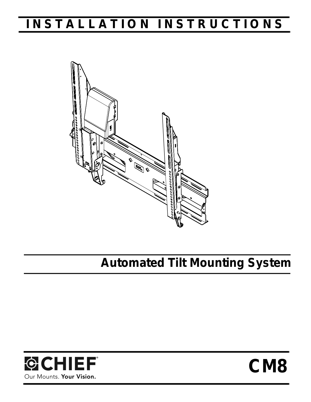 Chief Manufacturing CM8 User Manual