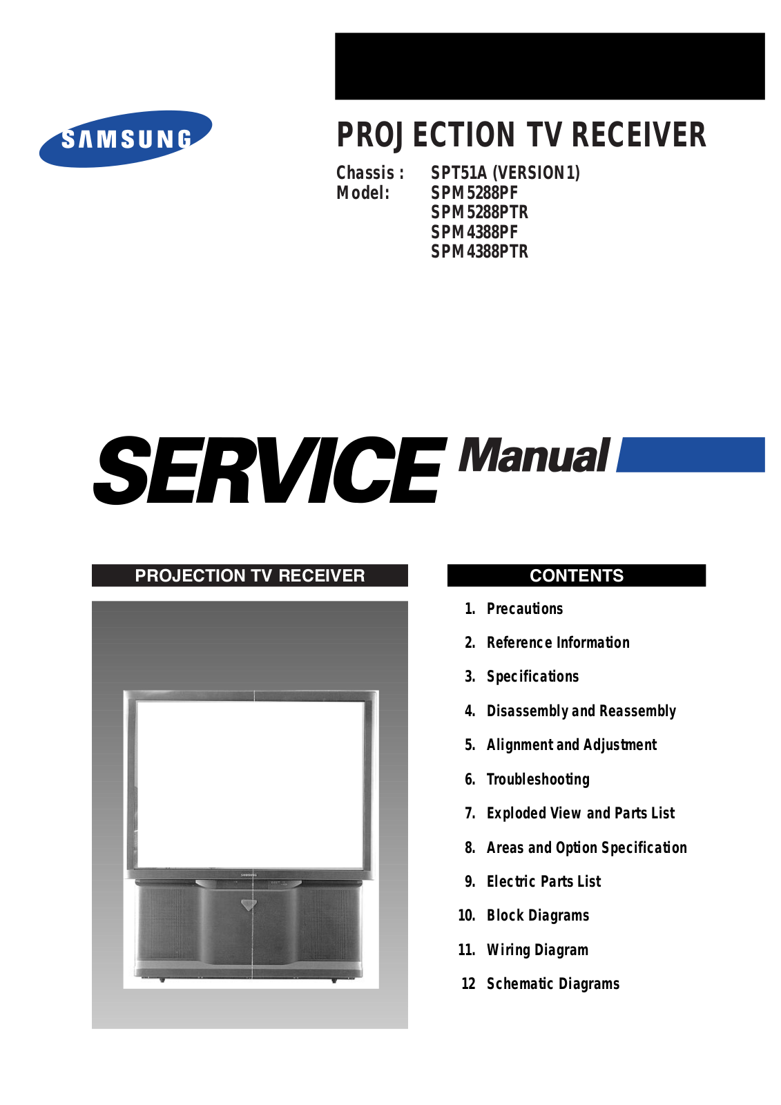 SAMSUNG SPM4388PFSGEX Service Manual