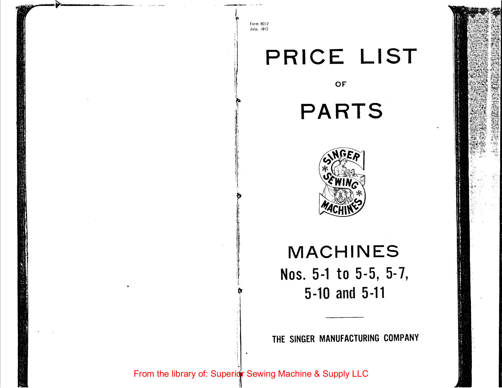 Singer 5-2, 5-3, 5-4 User Manual - ManualMachine.com