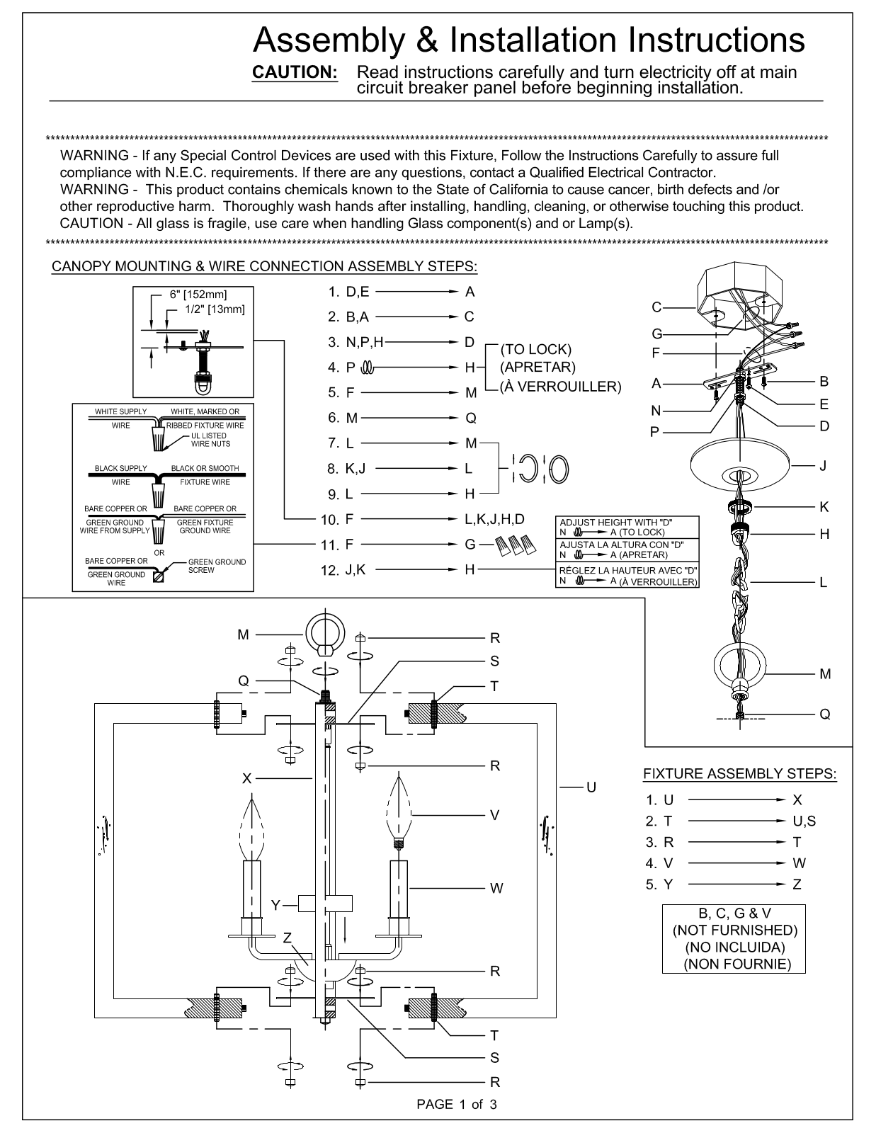 Steelside W004216959 Asembly & Installation Instructions - ManualMachine.com