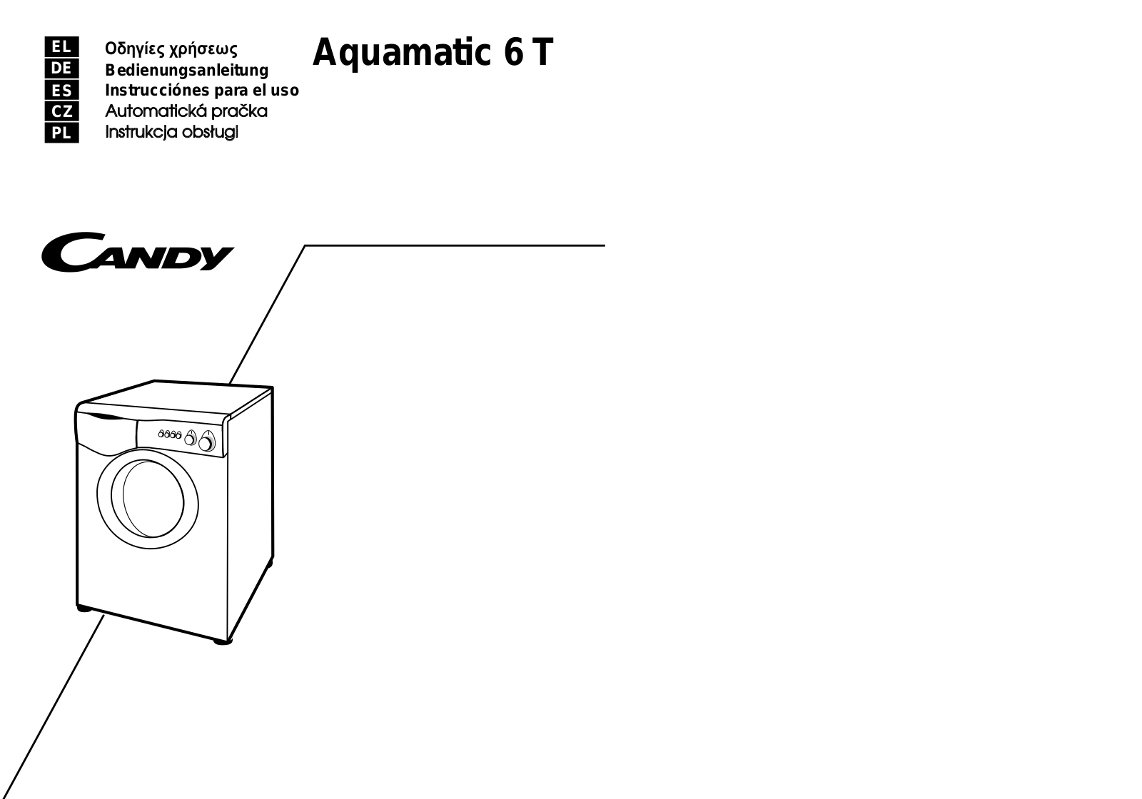 Candy AQUA 6 T UNI User Manual