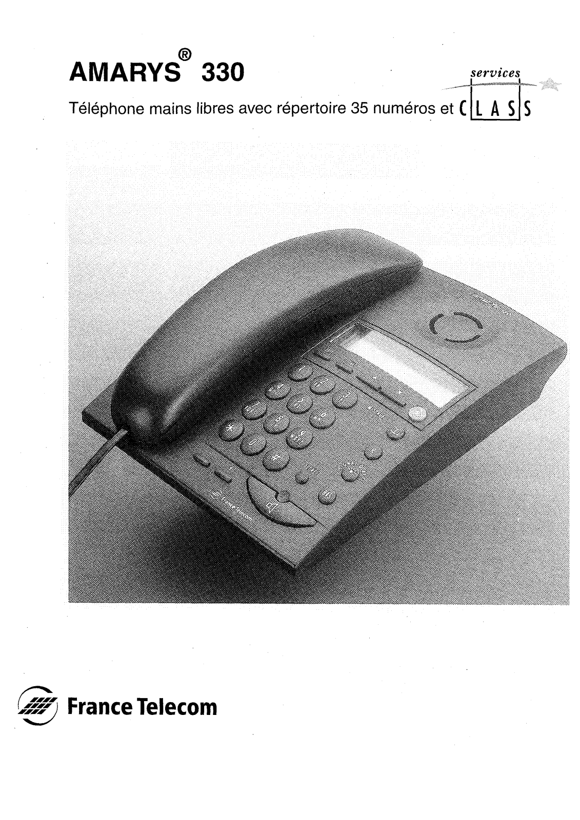 France telecom AMARYS 330 User Manual