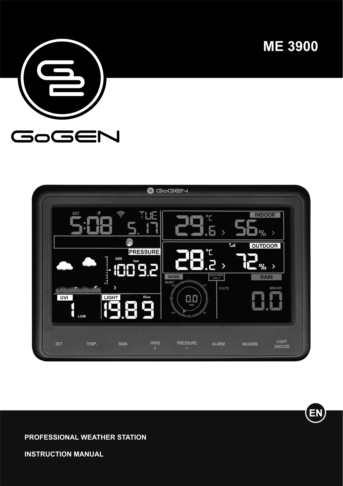 GoGEN ME 3900 User Manual