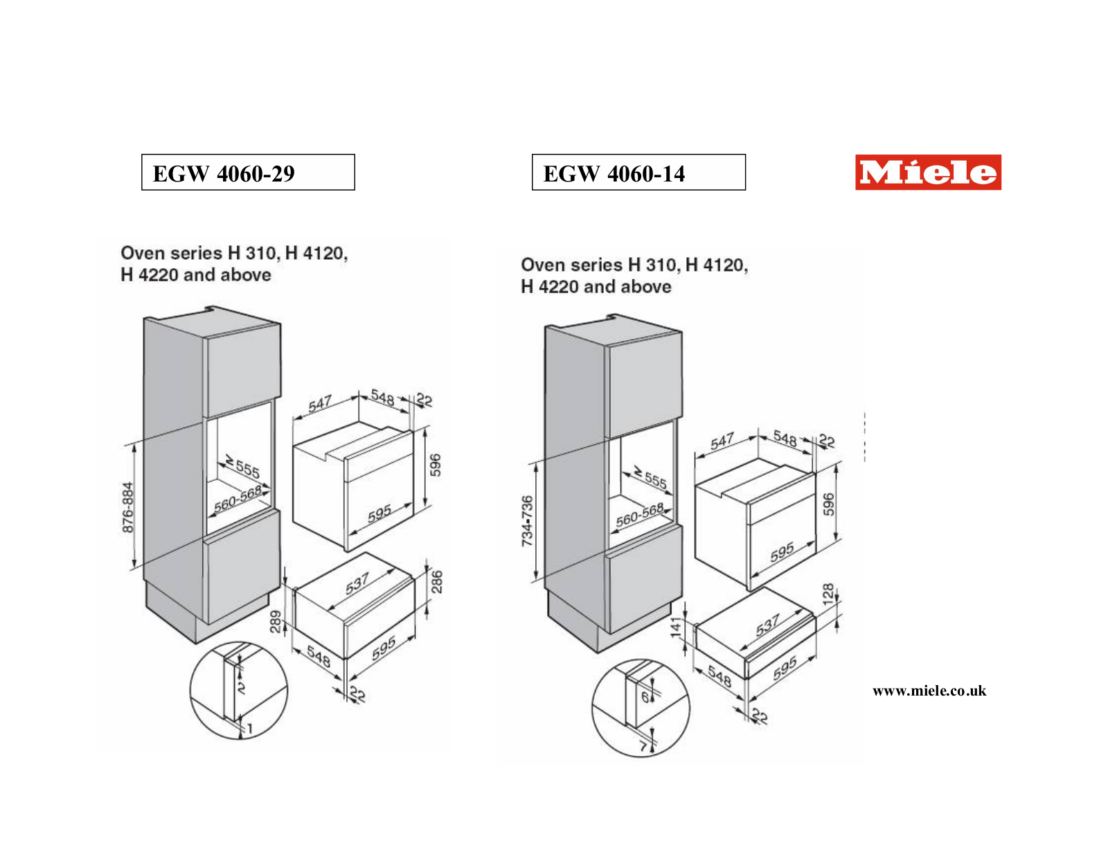 Miele EGW 4060 User Manual