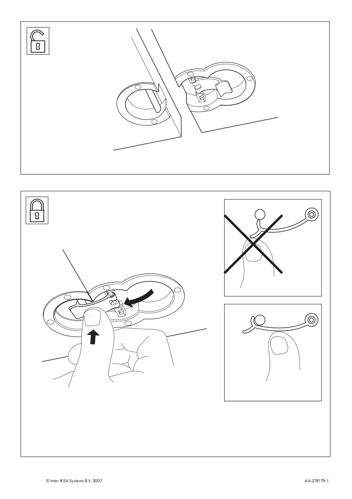 IKEA JÃMSUNDA DINING TABLE 87-114X35 Assembly Instruction