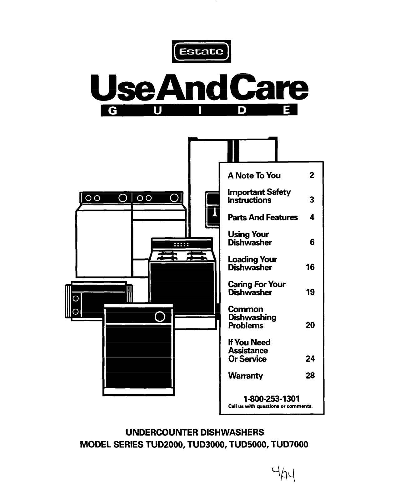Whirlpool TUD2000, TUD3000, TUD5000 User Manual - ManualMachine.com Whirlpool TUD2000, TUD3000, TUD5000 User Manual - ManualMachine.com