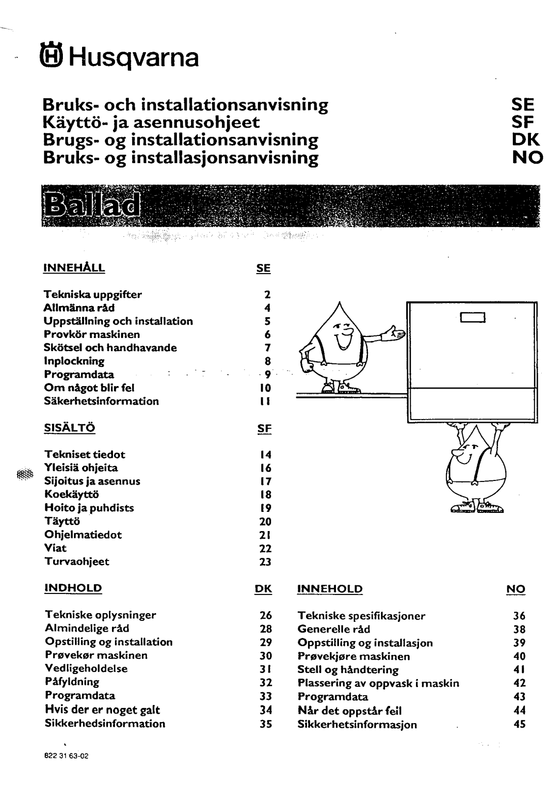 Husqvarna QD80I User Manual