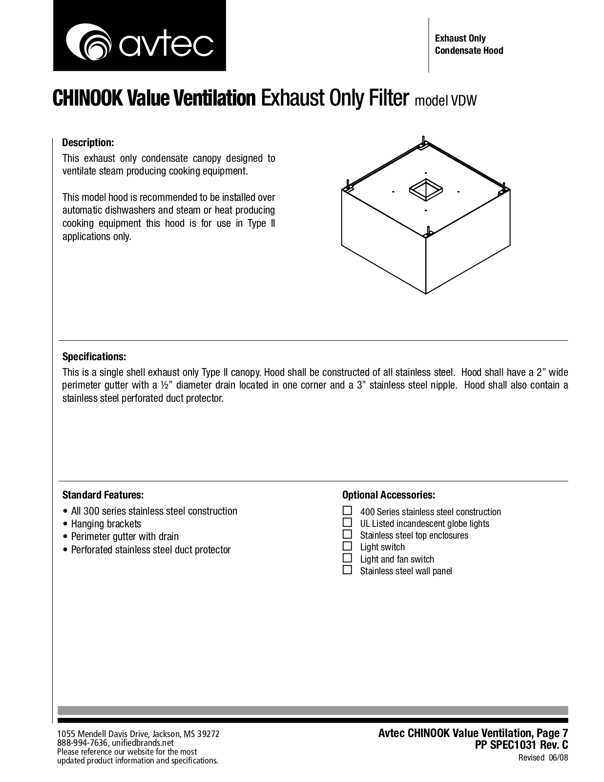 Avtec VDW User Manual