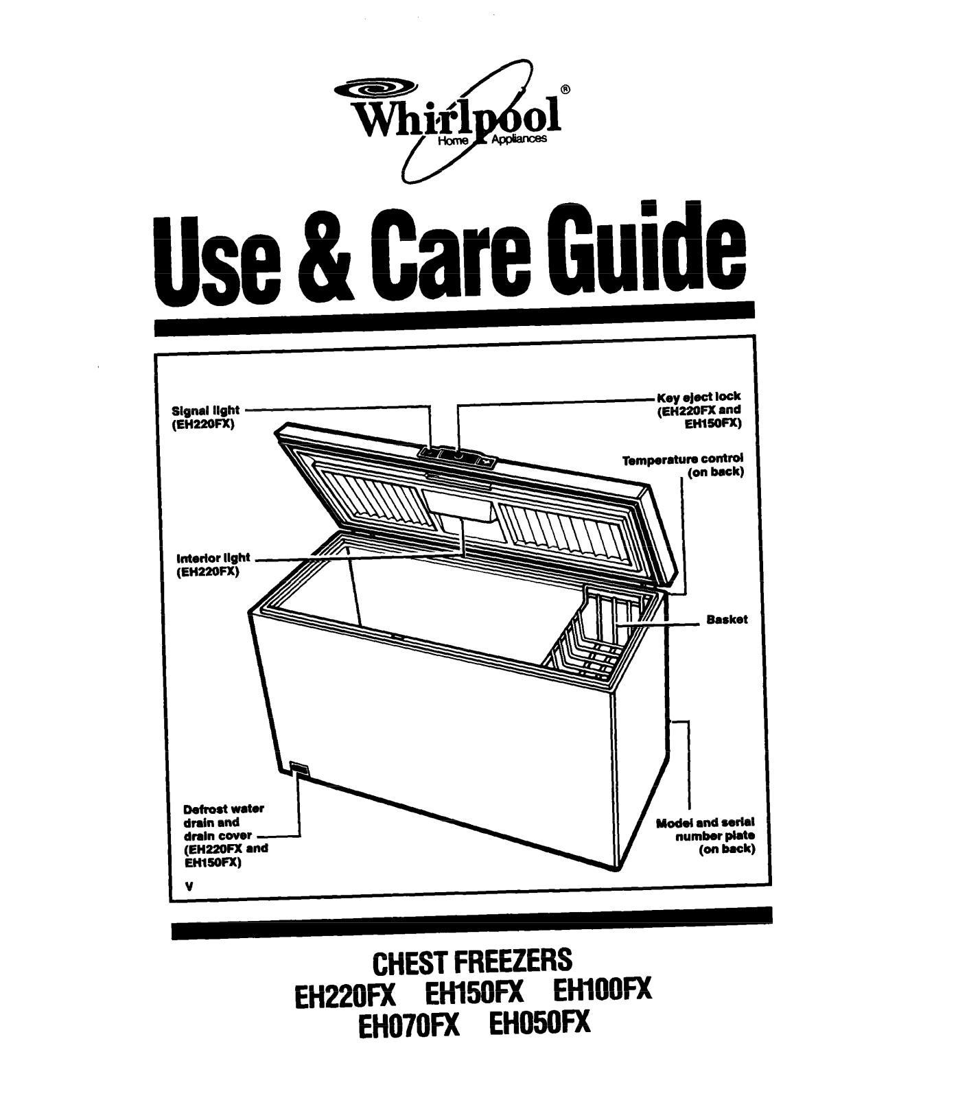 Whirlpool EHl50FX, EHI00FX, EH220FX, EH050FX User Manual - ManualMachine.com