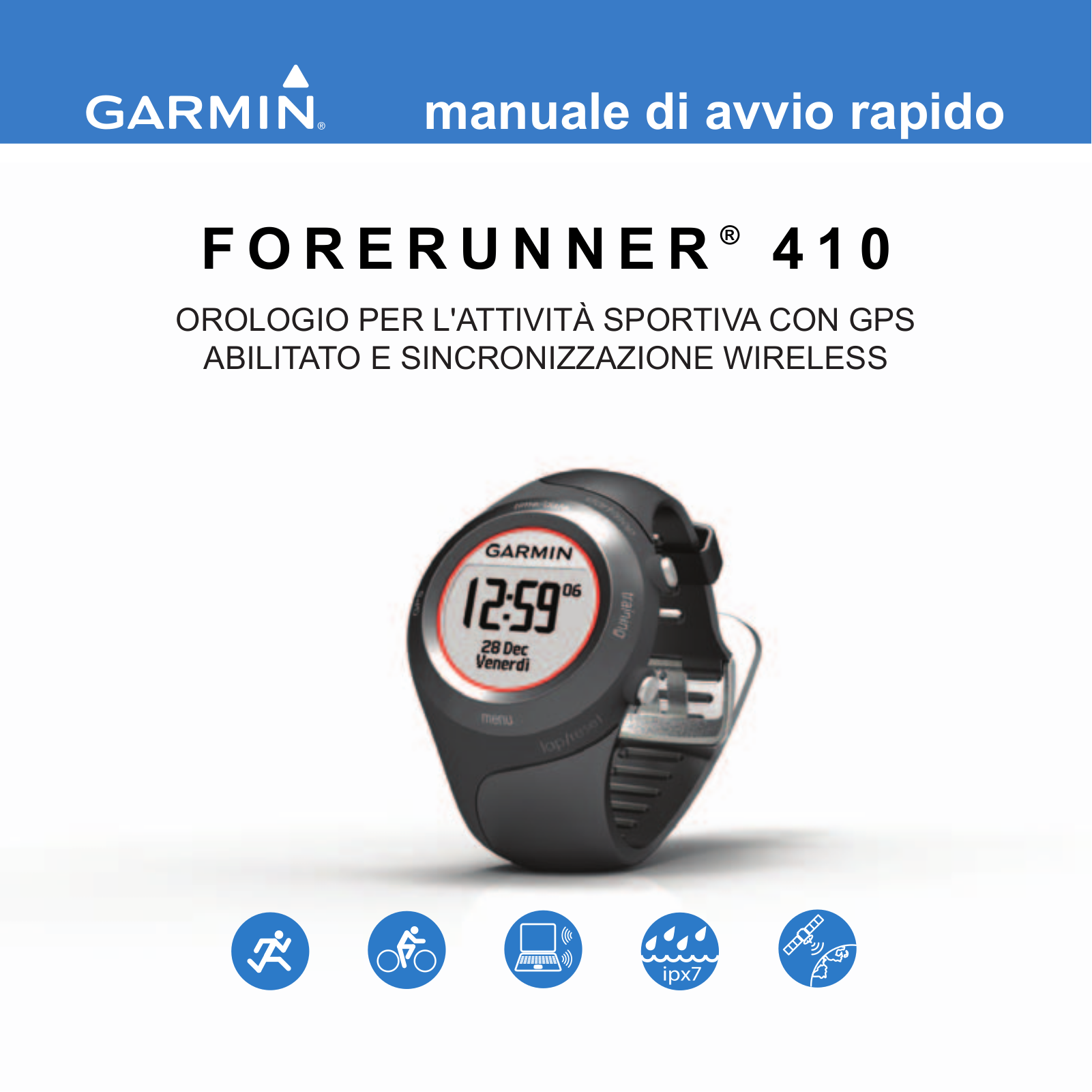 Garmin Forerunner 410 User Manual