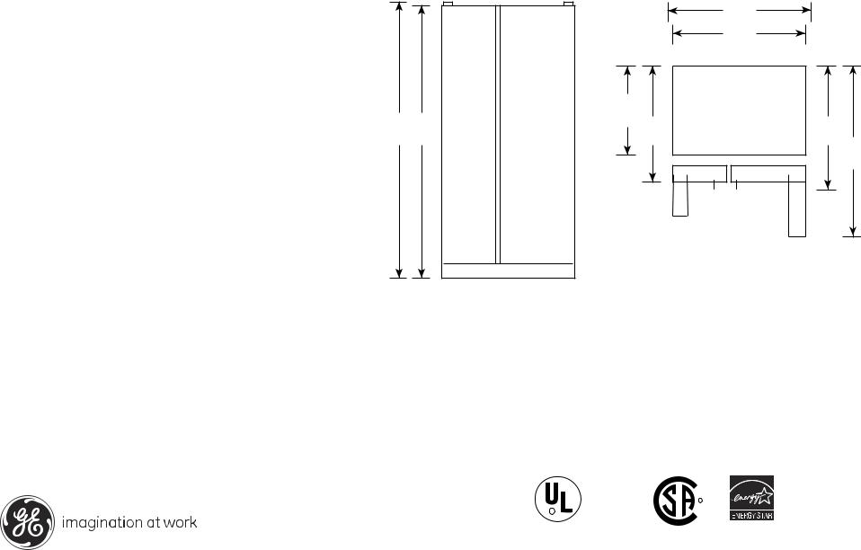 GE GSS23SGS Specification